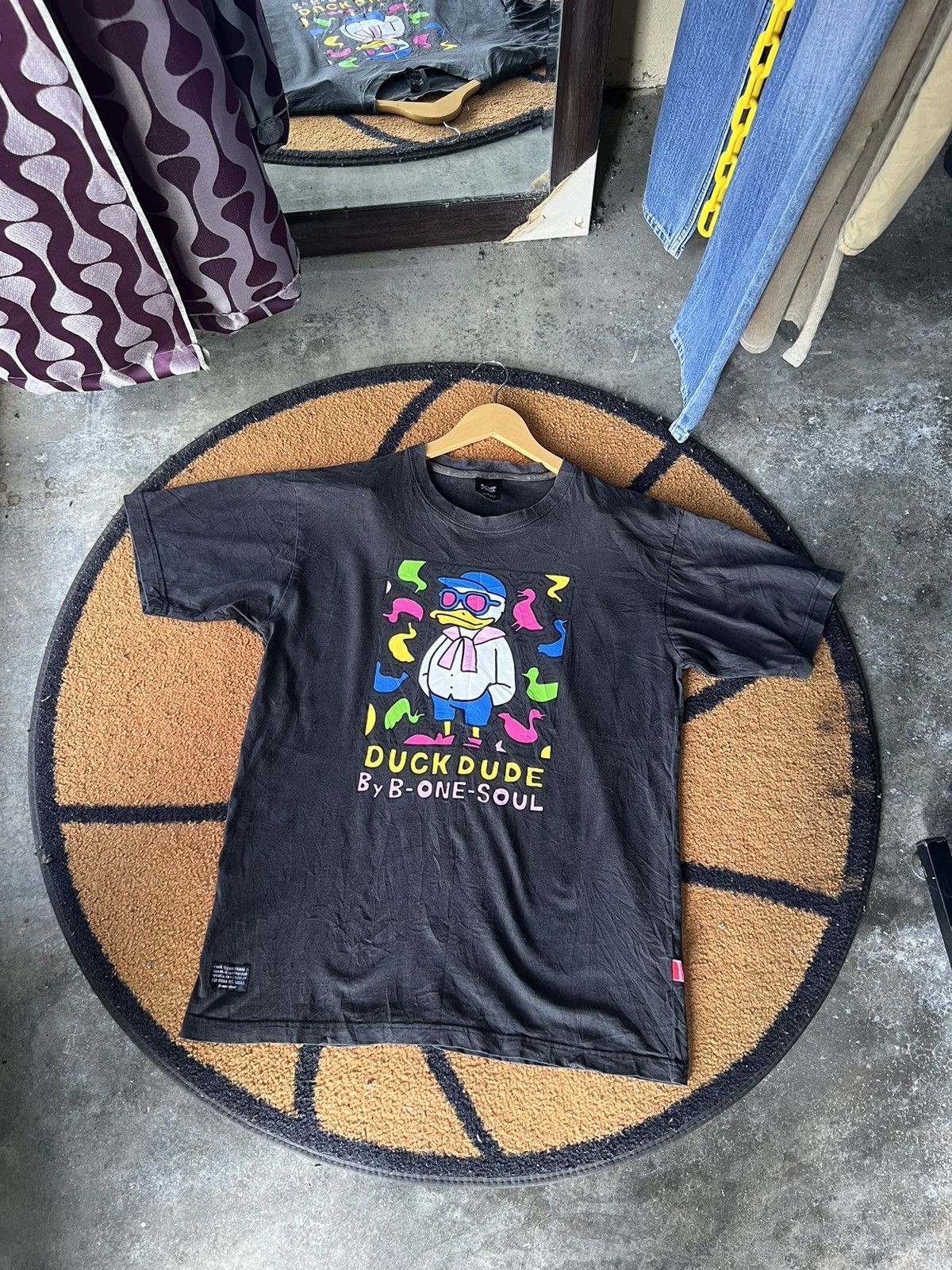 Japanese Brand 🔥Duck Dude B One Soul Japanese Brand Tee Size US M / EU 48-50 / 2 - 2 Thumbnail
