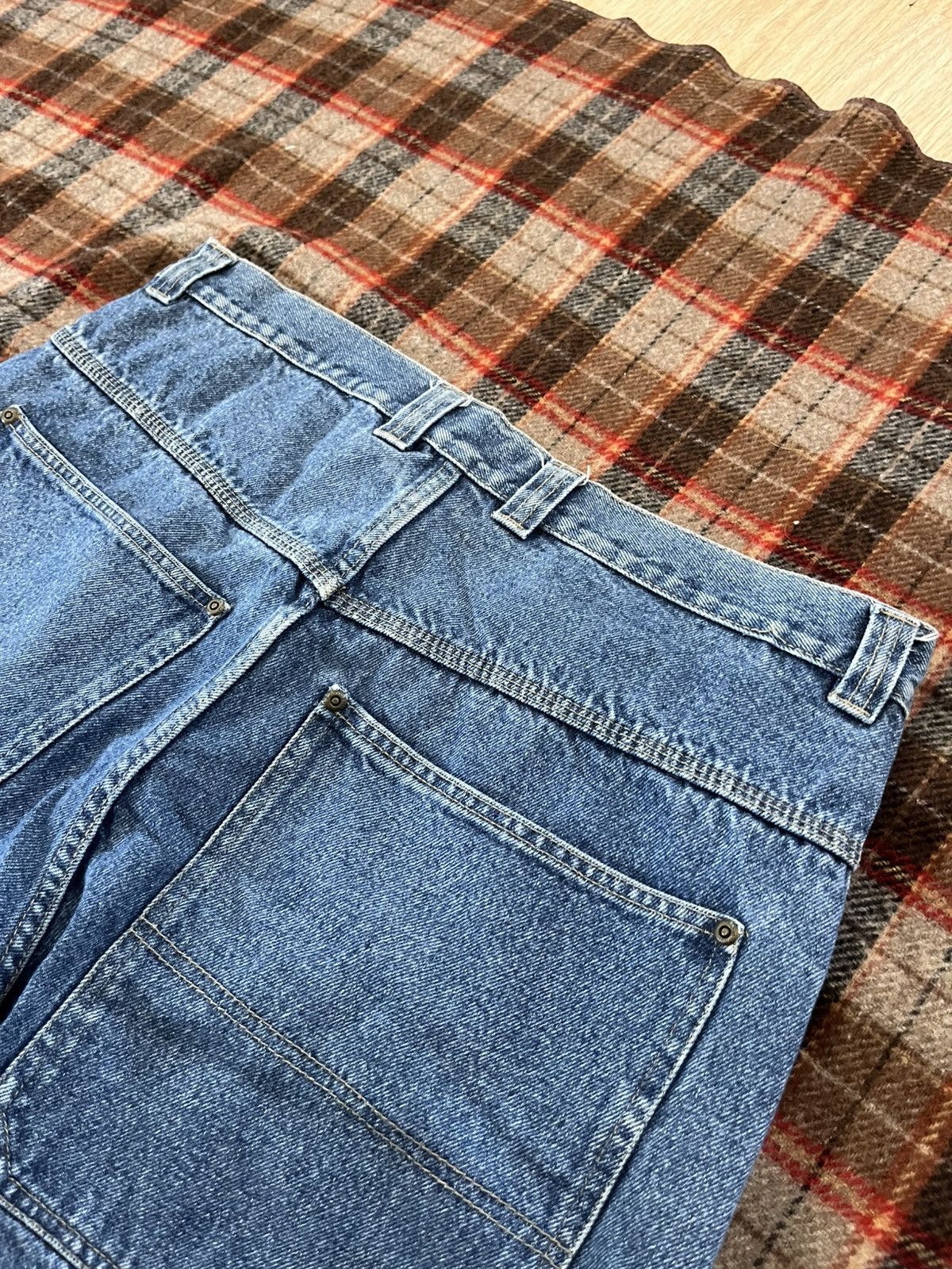 Other Vintage Y2K 2000’s Wide leg Baggy skater denim Jeans Size US 37 - 11 Thumbnail
