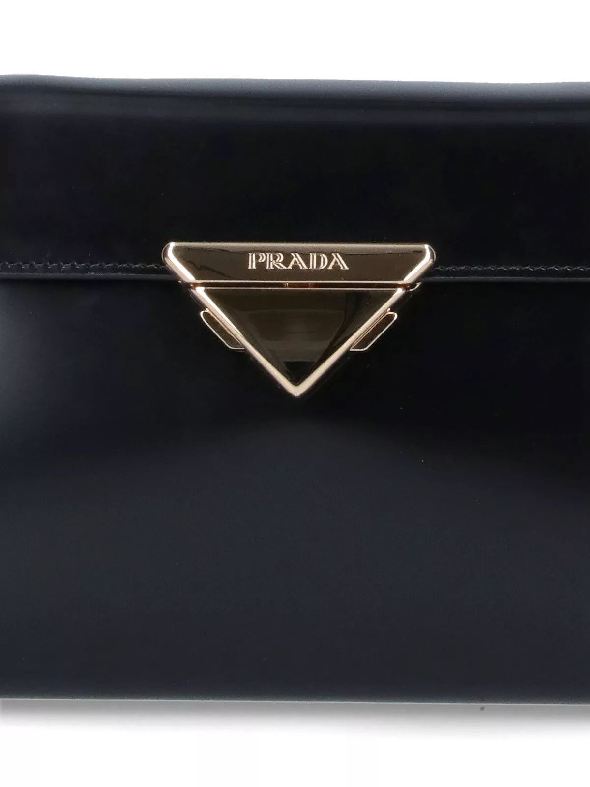 Prada PRADA Black Medium Leather Shoulder Bag New And Authentic Size ONE SIZE - 5 Thumbnail