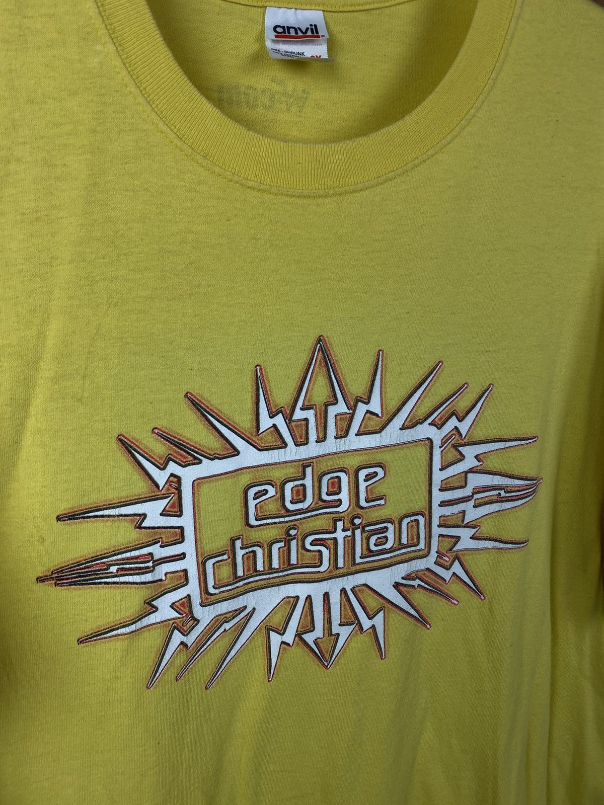 WWE 📺Vintage 2000 T-Shirt Edge Cristian WWE WWF Anvil Tee📺 Size US XXL / EU 58 / 5 - 3 Thumbnail