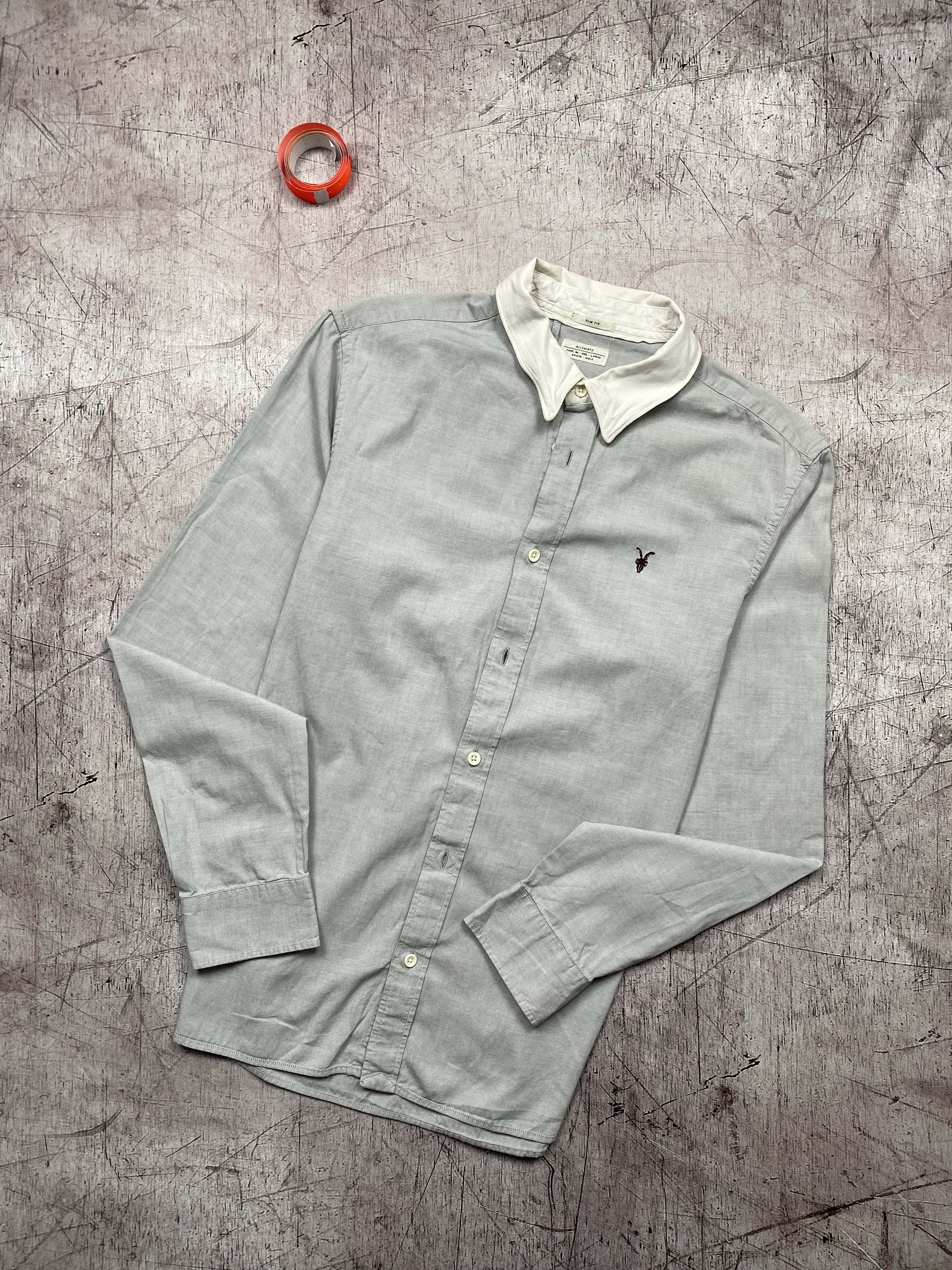 Allsaints Allsaints Vintage Mens Danzig Long Sleeve Shirt Size US L / EU 52-54 / 3 - 1 Thumbnail
