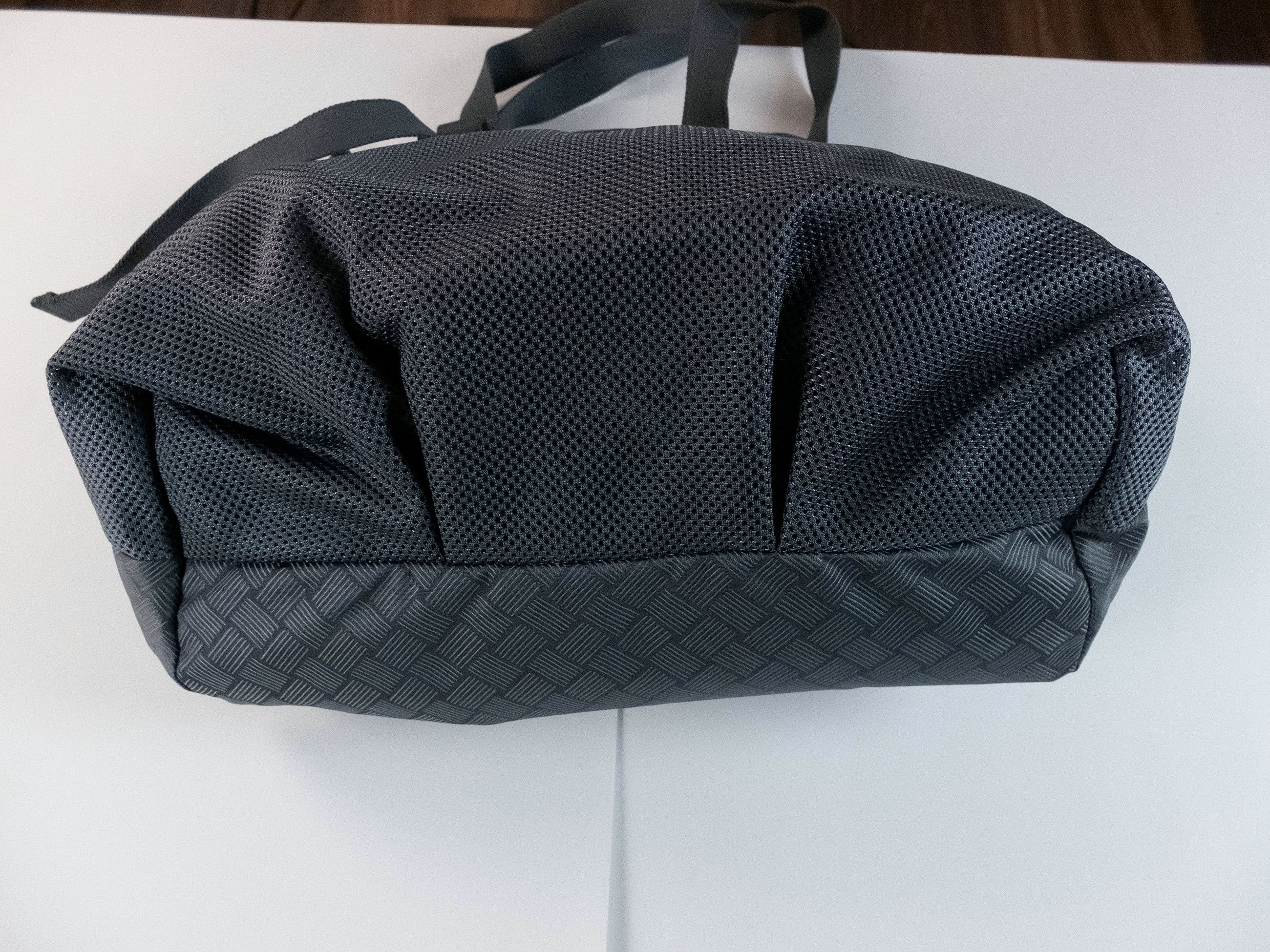 Bottega Veneta BOTTEGA VENETA Alto gray intreciato pattern duffle bag Size ONE SIZE - 10 Thumbnail
