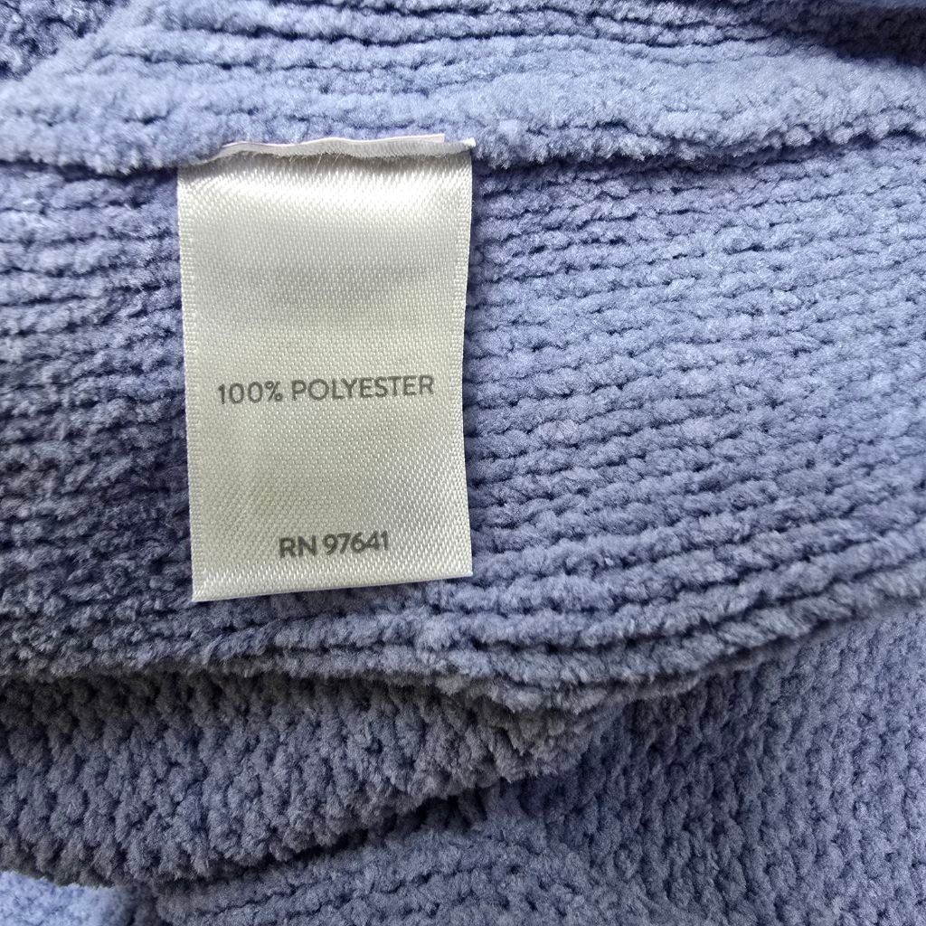 J. Jill Women's J.Jill Blue Chenille Crew Neck Sweater M Size M / US 6-8 / IT 42-44 - 7 Thumbnail