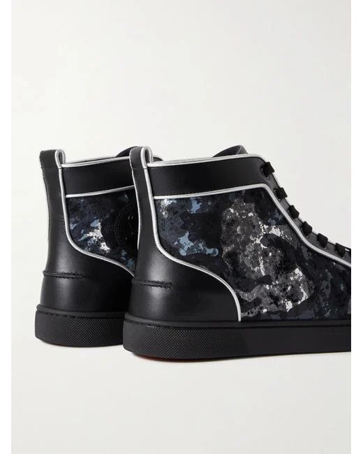 Christian Louboutin o1bcso1str1024 Sneaker in Black Size US 11 / EU 44 - 3 Thumbnail