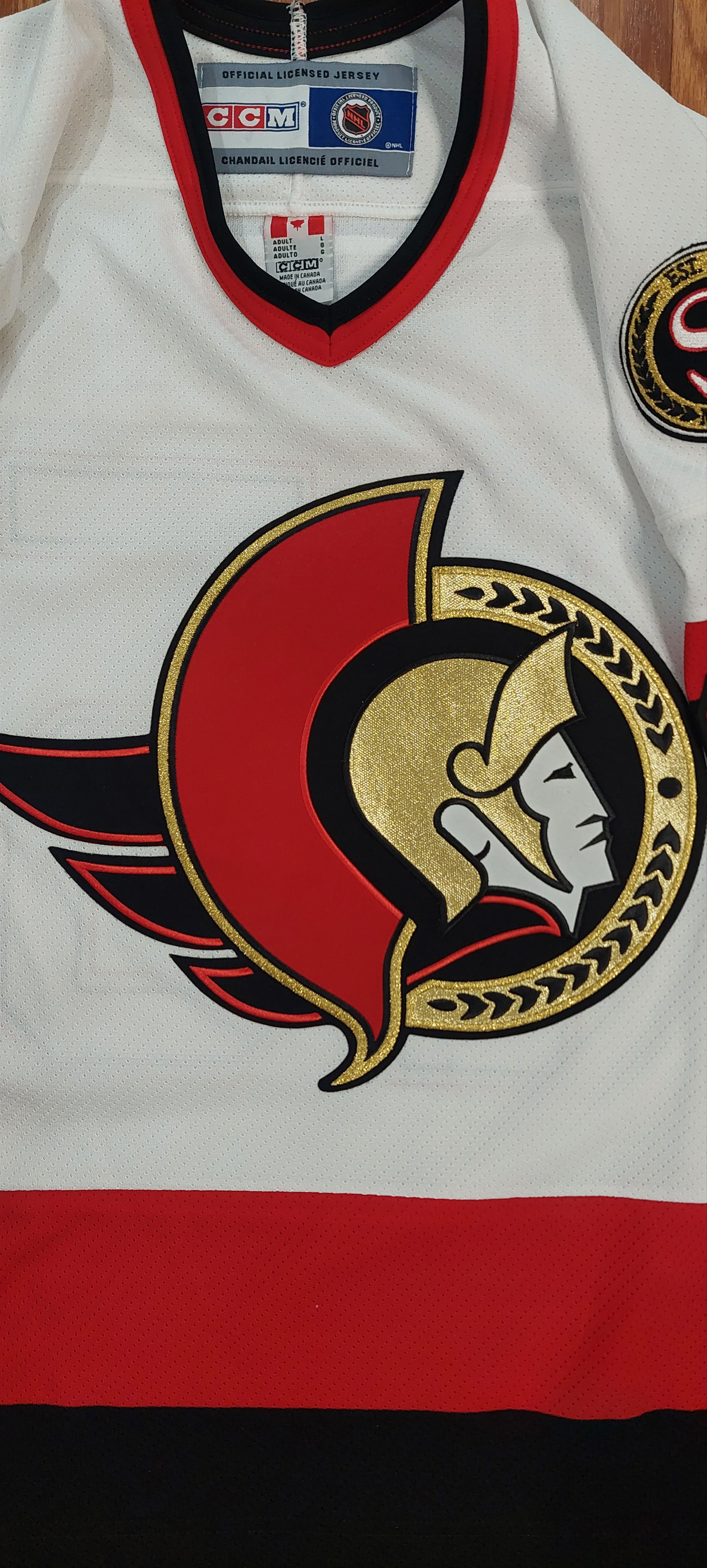 Ccm Authentic Ottowa Senators Dany Heatley CCM MiC Jersey Size US L / EU 52-54 / 3 - 4 Thumbnail