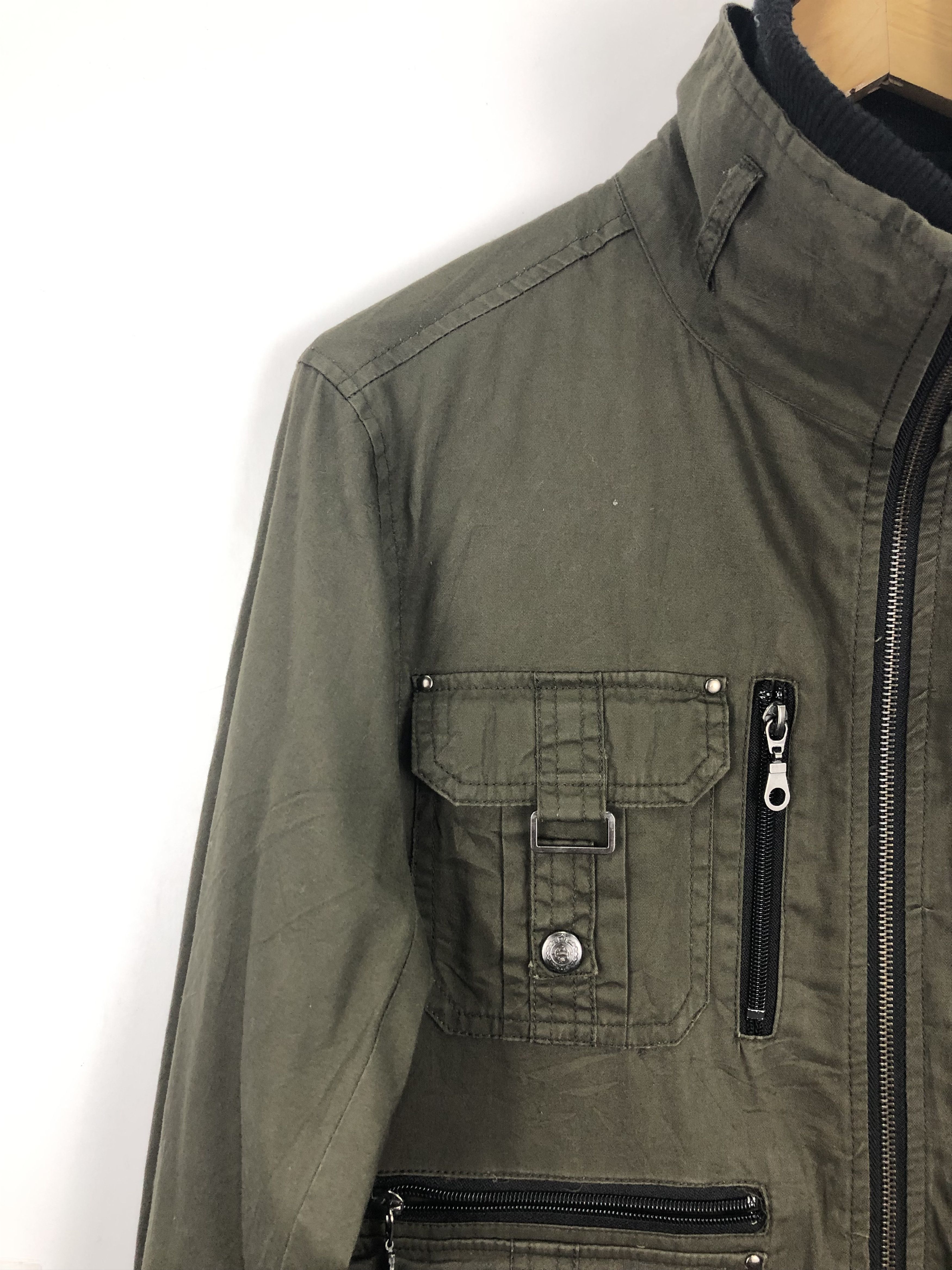 Japanese Brand × Vintage Vintage Japanese Brand Punk Style Multi Pocket Jacket Size US M / EU 48-50 / 2 - 11 Thumbnail