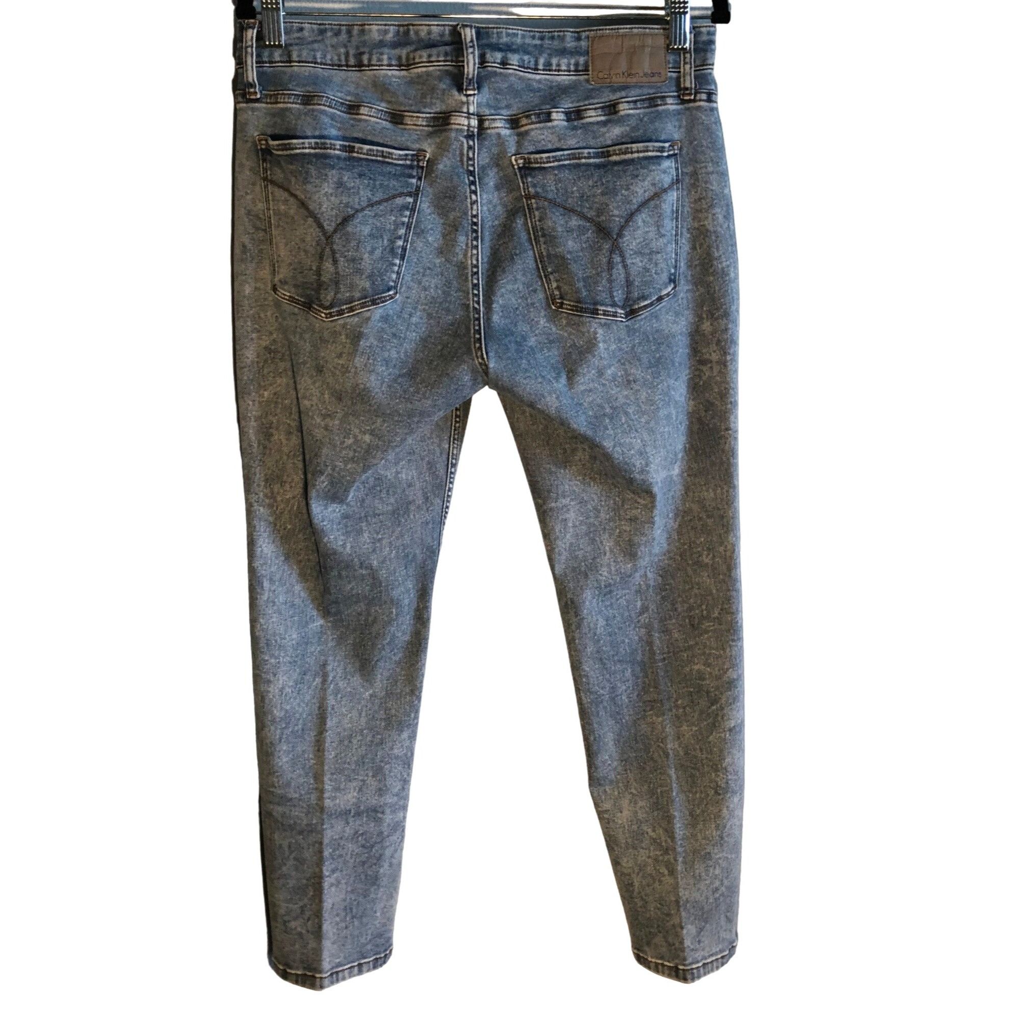 Calvin Klein Calvin Klein Ankle Skinny Women Jeans Size 14 Size 24" / US 00 / IT 34 - 2 Thumbnail