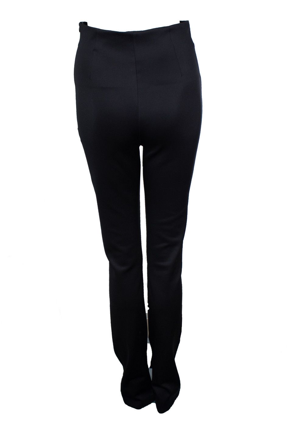 Rohe Rohe, black shiny pantalon with splits Size 27" / US 4 / IT 40 - 2 Thumbnail