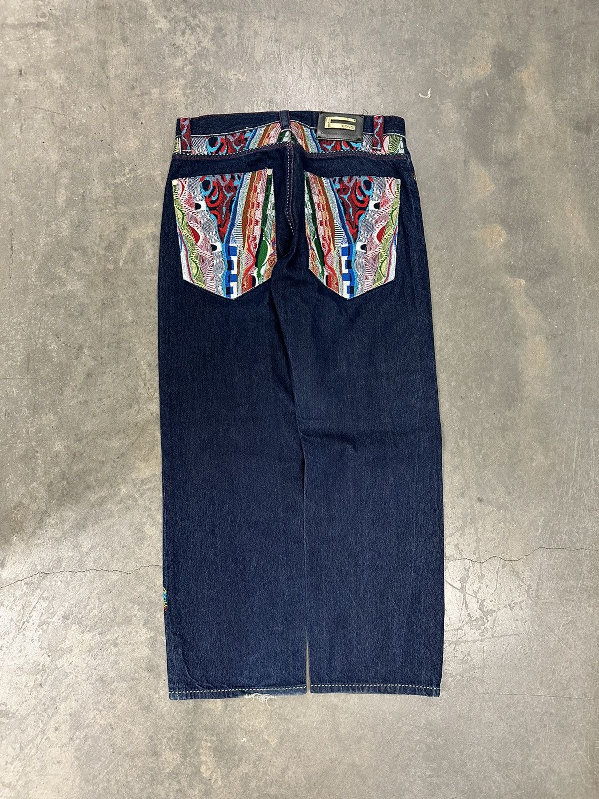 Vintage 90s Coogi Sweater Denim Size 36