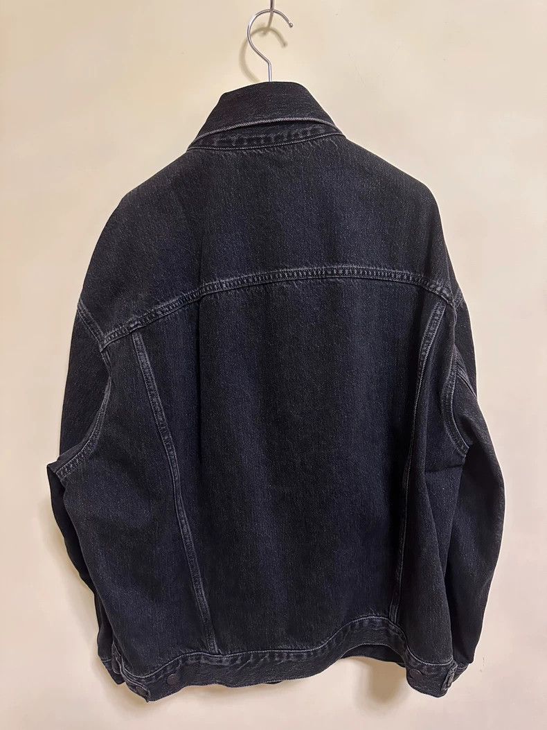 Acne Studios acne studios Washed silhouette black denim jacket Size US XS / EU 42 / 0 - 2 Thumbnail