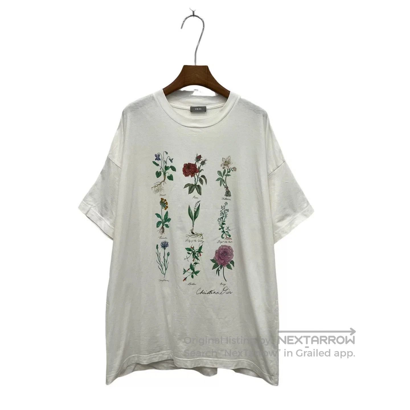 Dior dior floral print short sleeve shirt. Size US M / EU 48-50 / 2 - 2 Thumbnail