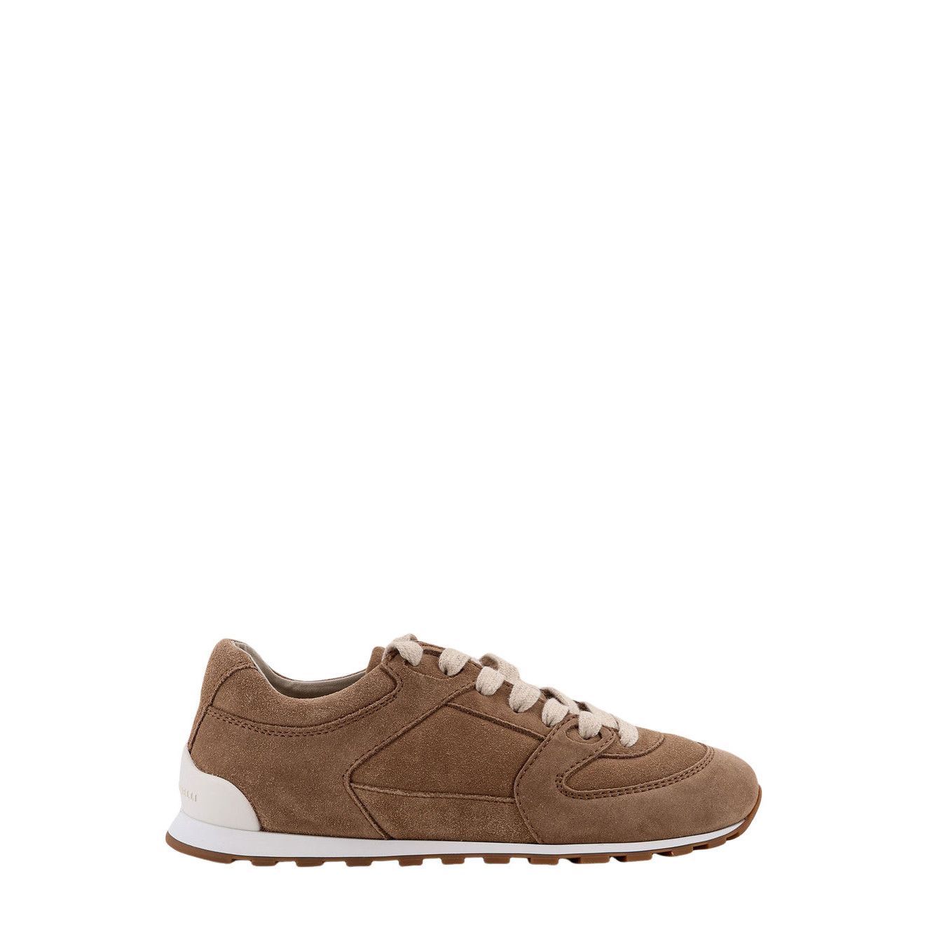 Brunello Cucinelli BRUNELLO CUCINELLI Brown Suede Sneakers New & Authentic (Wom Size US 8 / IT 38 - 1 Thumbnail