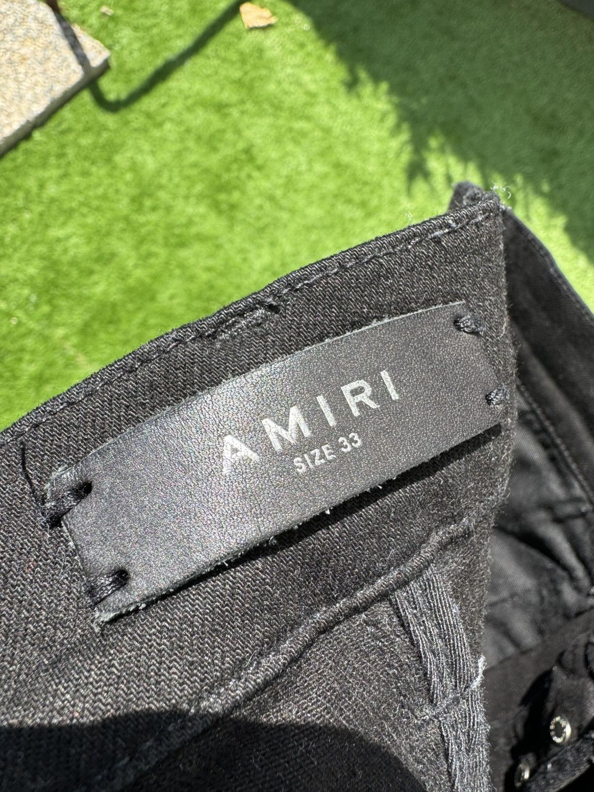 Amiri Amiri Jeans Black Black patch Size US 33 - 4 Thumbnail