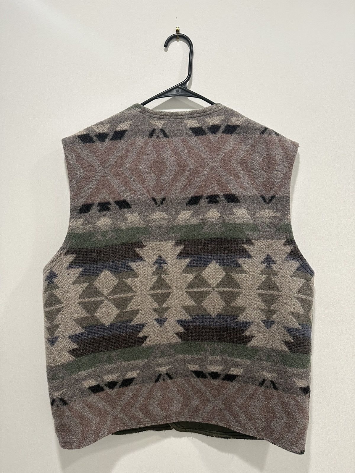 Jack & Jones Jack and Jones Aztec Print Fleece Vest Size US L / EU 52-54 / 3 - 2 Thumbnail