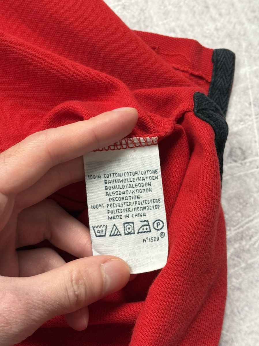 Polo Ralph Lauren Vintage Polo Ralph Lauren Red Spain Espana Polo Shirt Size US XL / EU 56 / 4 - 10 Thumbnail