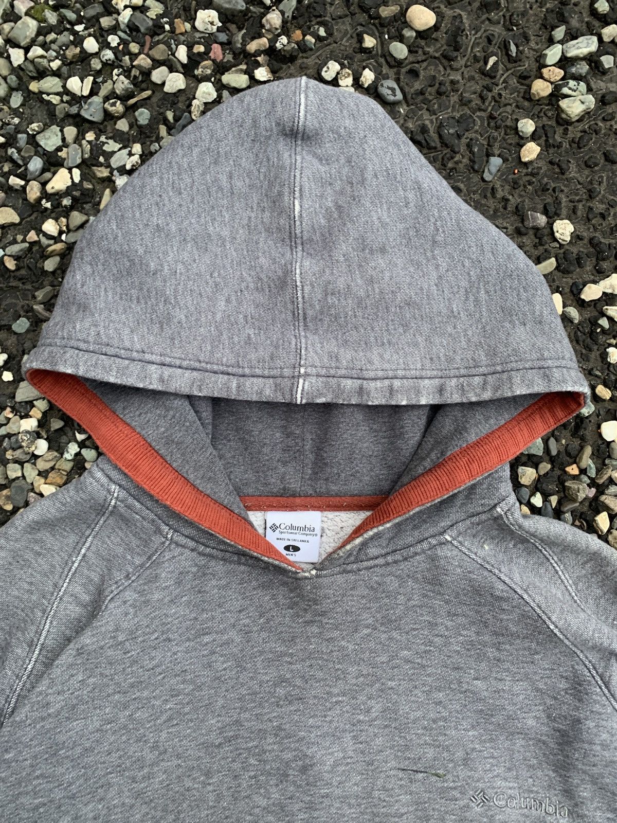Columbia Columbia Sportswear Distressed Pullover Hooded Sweatshirt Size US L / EU 52-54 / 3 - 6 Thumbnail
