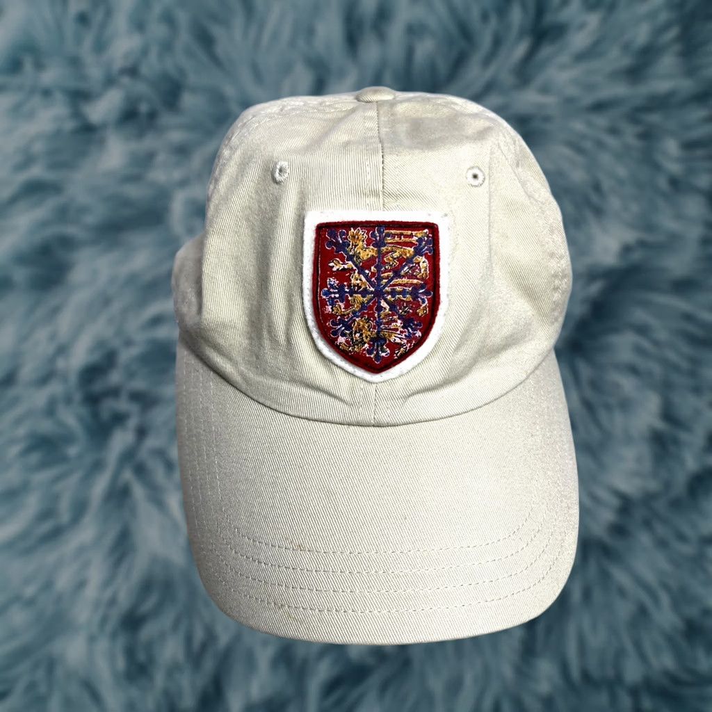 Vintage VINTAGE Polo Jeans Co Baseball Cap Hat Adjustable Beige Khaki Crest Embroidered Size US M / EU 48-50 / 2 - 1 Thumbnail