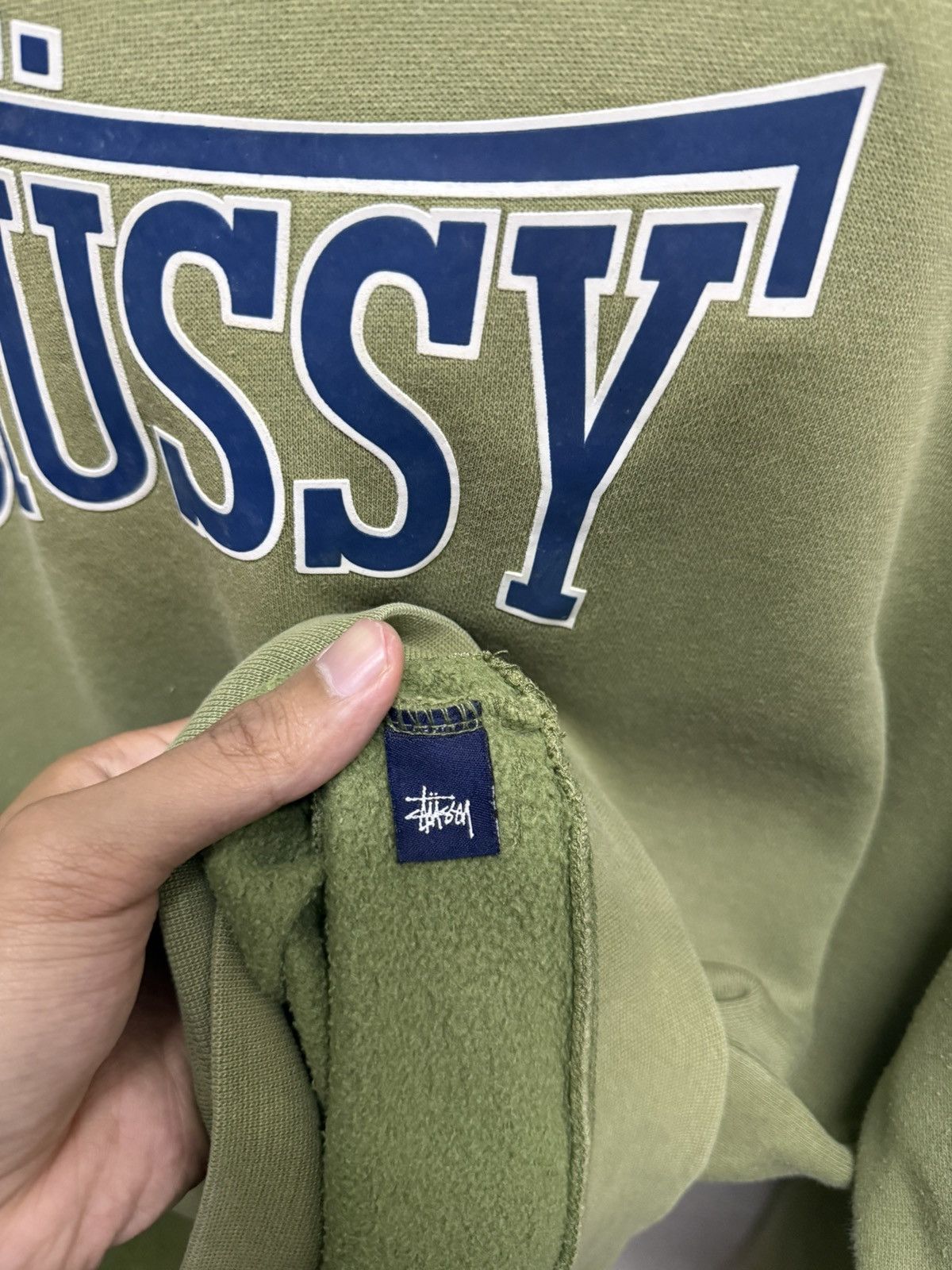 Stussy Vintage Stussy Burly Threads Hoodie Size US L / EU 52-54 / 3 - 4 Thumbnail