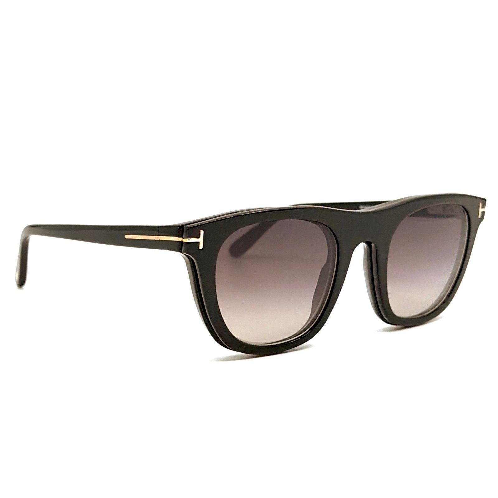 Tom Ford New!!! TOM FORD Clip-On Sunglasses/Eyeglasses TF5895-B 001 Size ONE SIZE - 1 Thumbnail