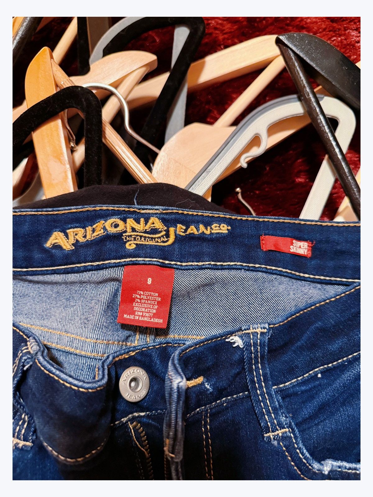 Arizona Jean Co. Arizona Jean Co. Super Skinny Jeans (Size 8) Size 30" / US 8 / IT 44 - 6 Thumbnail