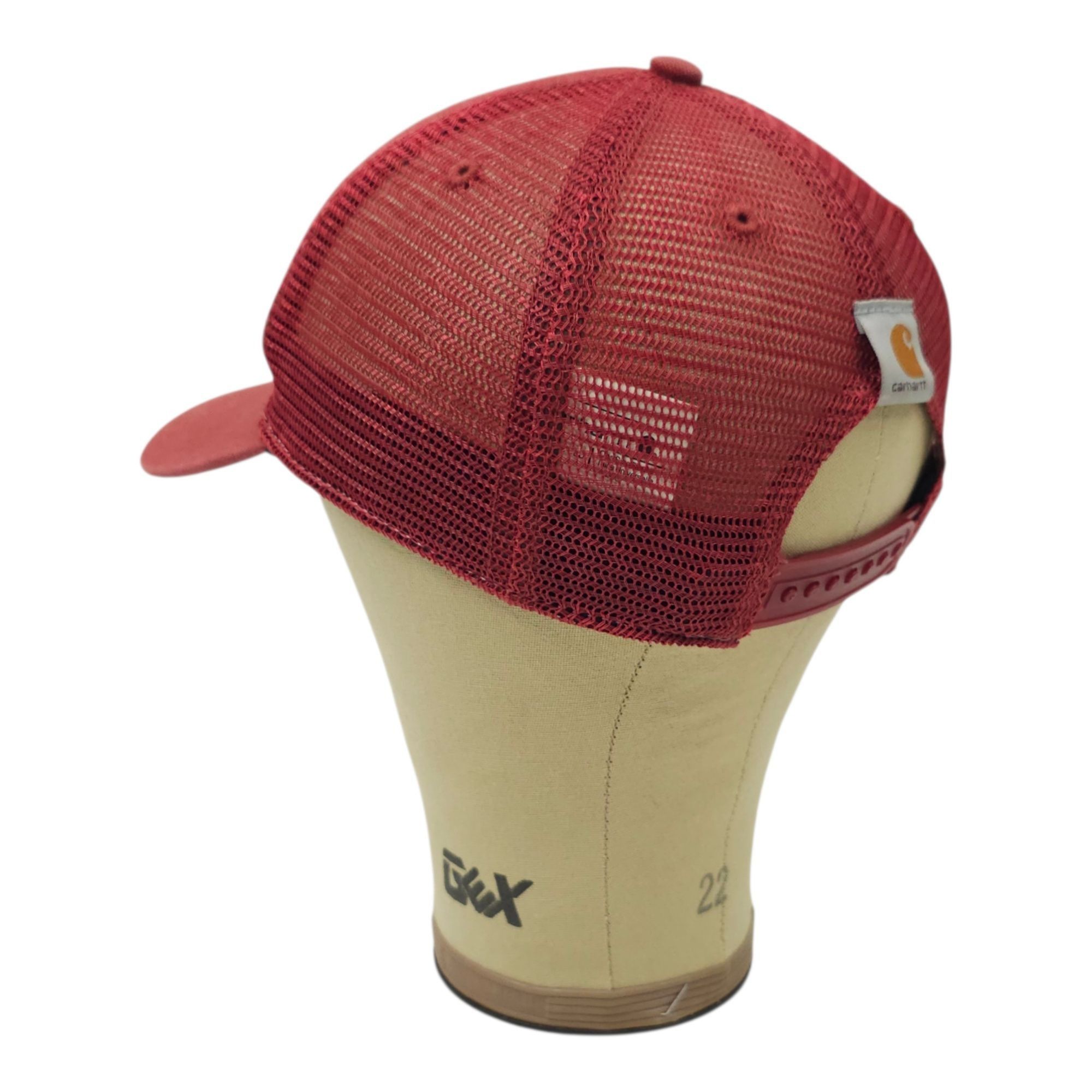 Carhartt Carhartt Canvas Mesh Back Logo Graphic Cap Hat Snapback Size ONE SIZE - 11 Thumbnail