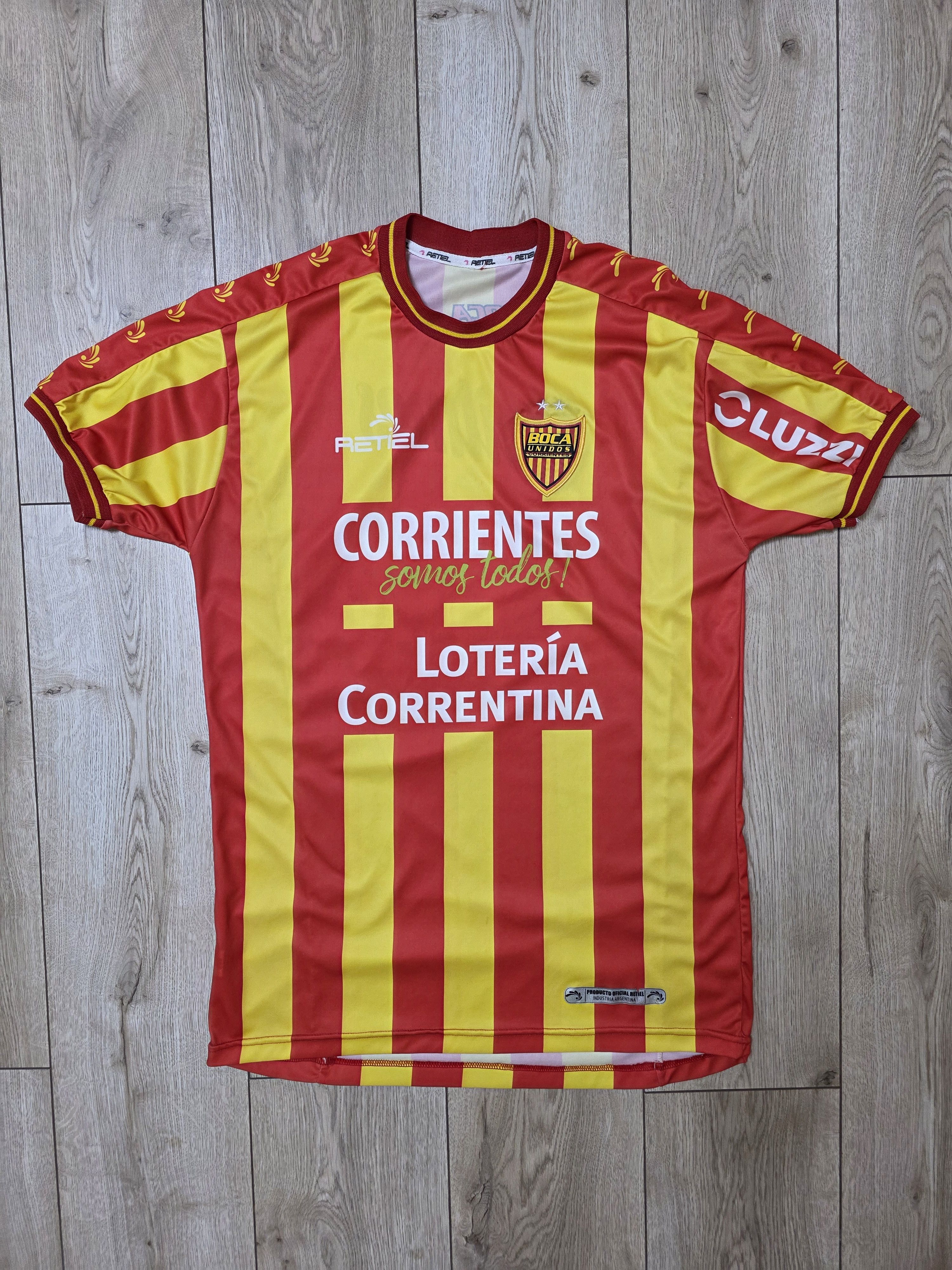 All Sport BOCA UNIDOS 2022 HOME FOOTBALL SHIRT ARGENTINA SOCCER JERSEY Size US L / EU 52-54 / 3 - 1 Thumbnail