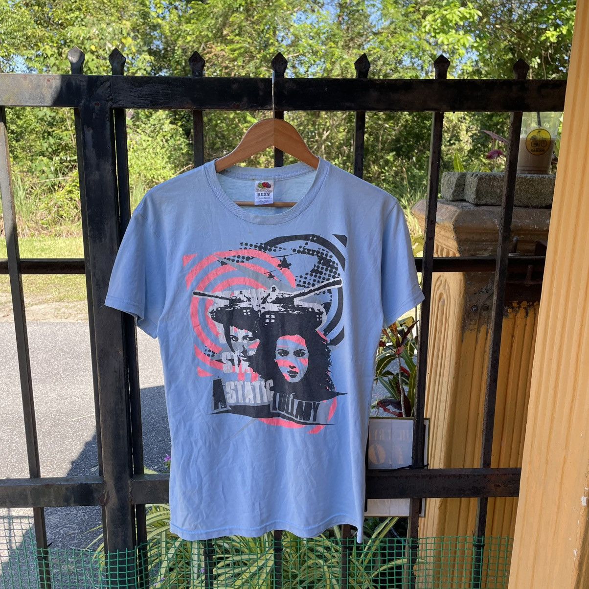 Band Tees × Vintage 🔥Vintage Y2K A Static Lullaby Post Hardcore Band Promo Tee Size US M / EU 48-50 / 2 - 1 Thumbnail