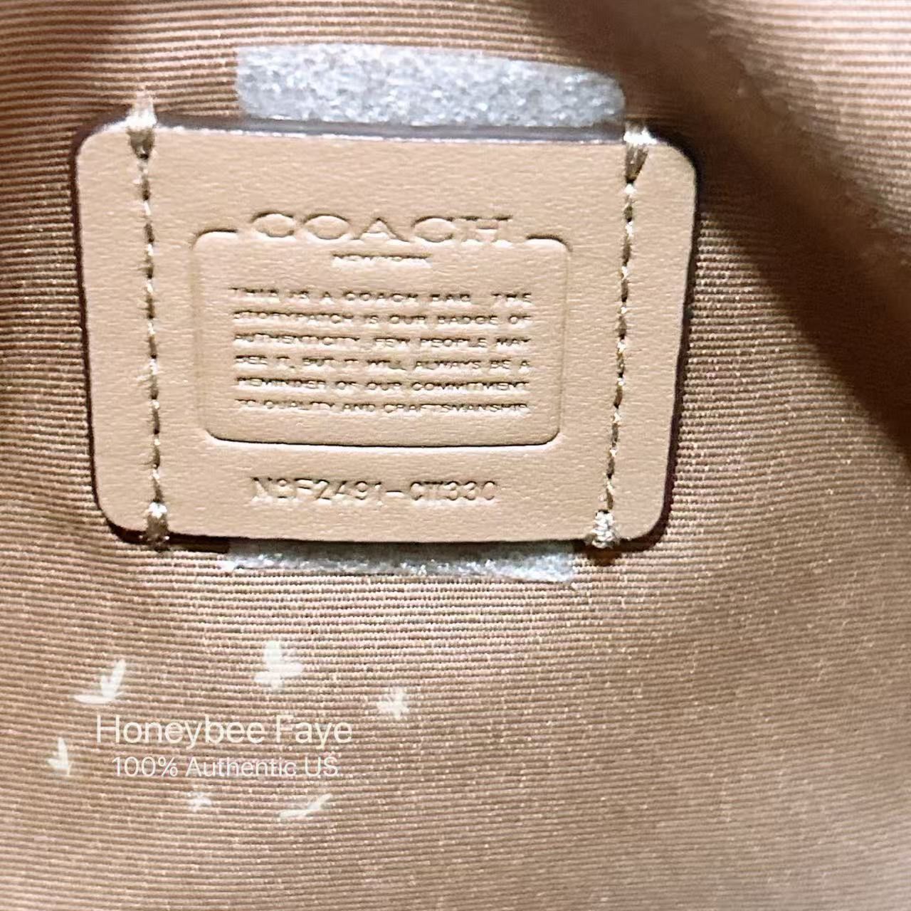 Coach Mini Rowan Crossbody Bag In Blocked Signature Canvas CW330 Size ONE SIZE - 6 Thumbnail