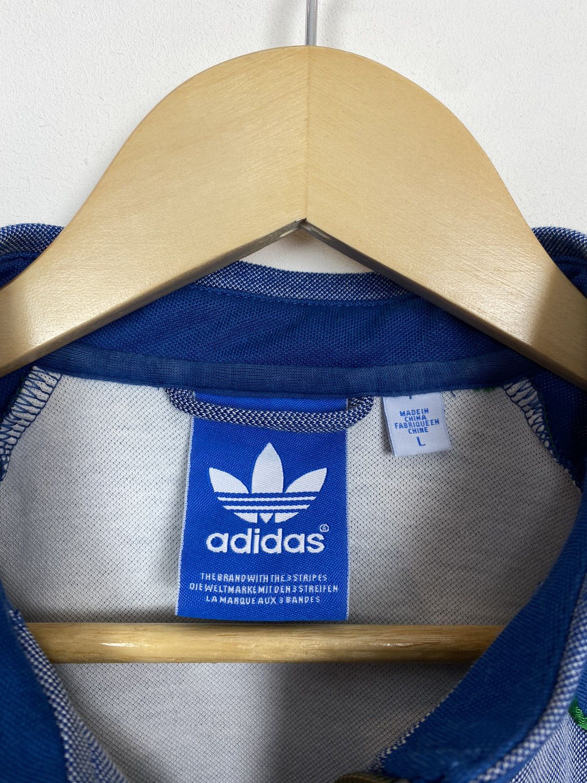Adidas Adidas Vespa Seefeld Track Jacket Retro Style 00s Blue Top Size US L / EU 52-54 / 3 - 4 Thumbnail