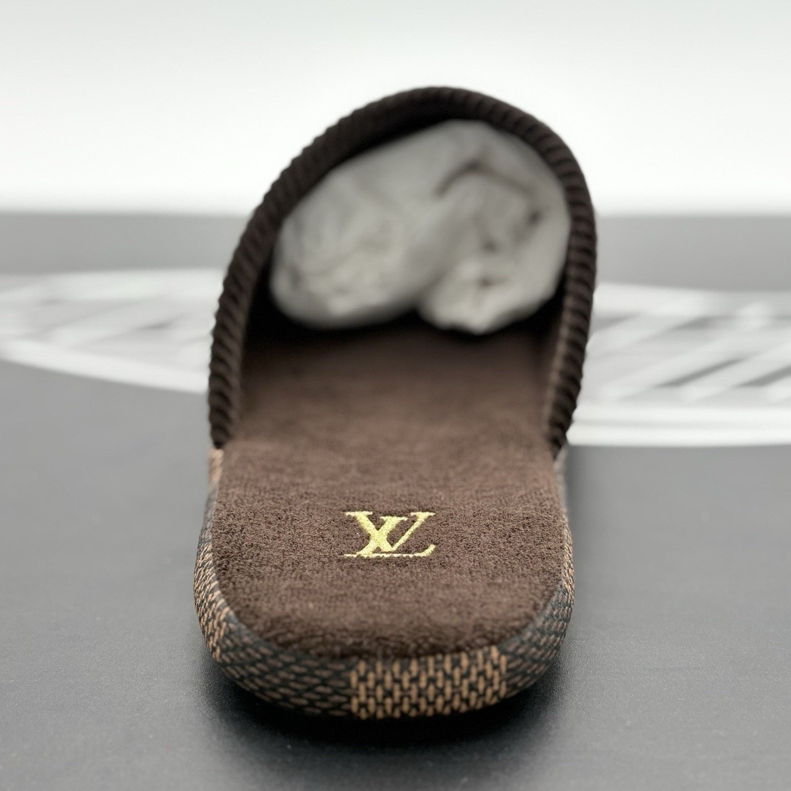 Louis Vuitton Louis Vuitton Palace Slipper Damier Pop ' Ebene ' | NEW! Size US 12 / EU 45 - 9 Thumbnail