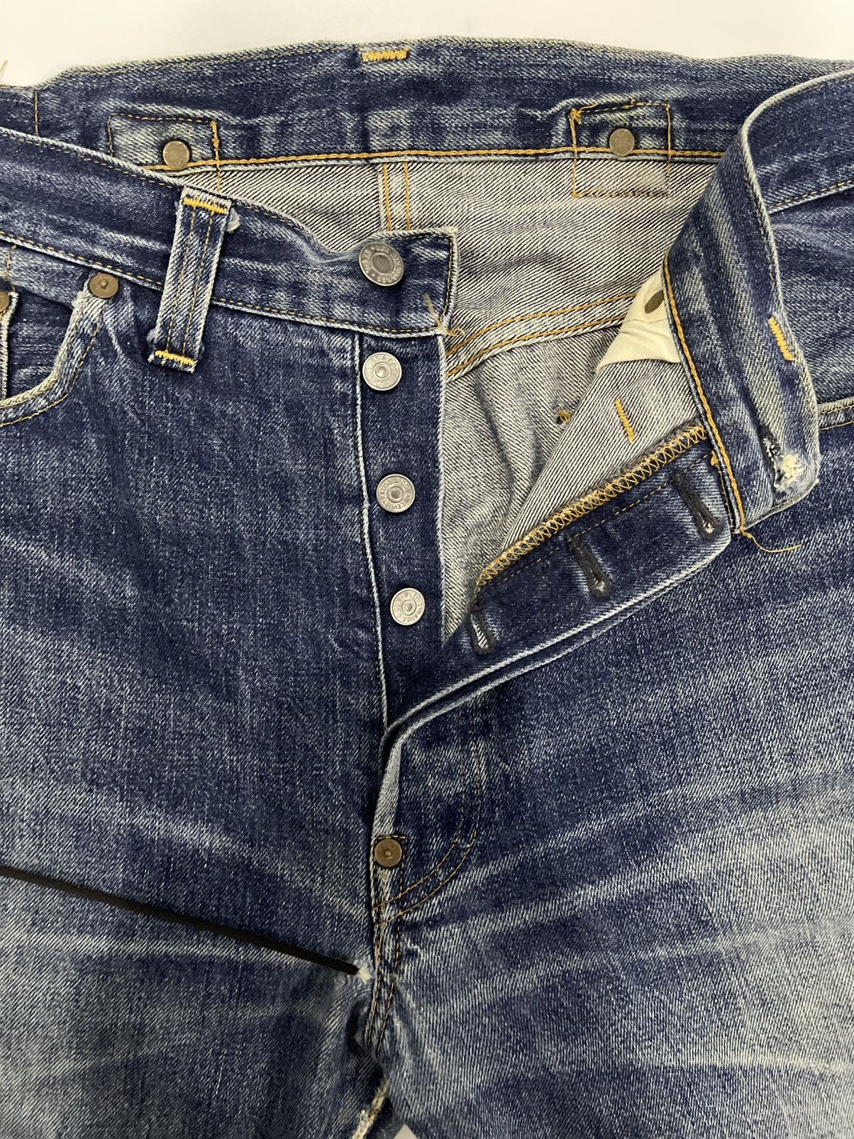 Levi's Levi’s 501 straight leg denim jeans Size US 34 / EU 50 - 3 Thumbnail