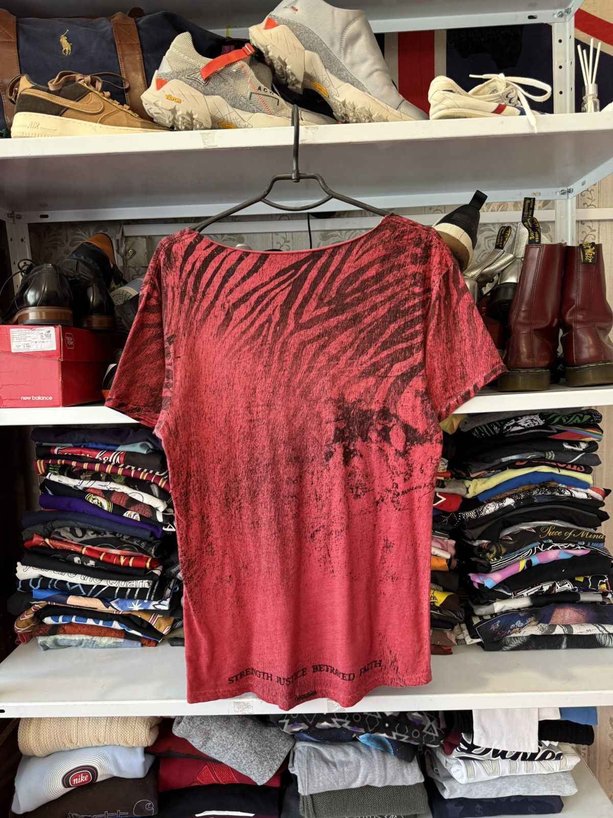 Vintage Vintage Judas Sinned Affliction Style Y2K Streetwear Tee Size US M / EU 48-50 / 2 - 2 Thumbnail