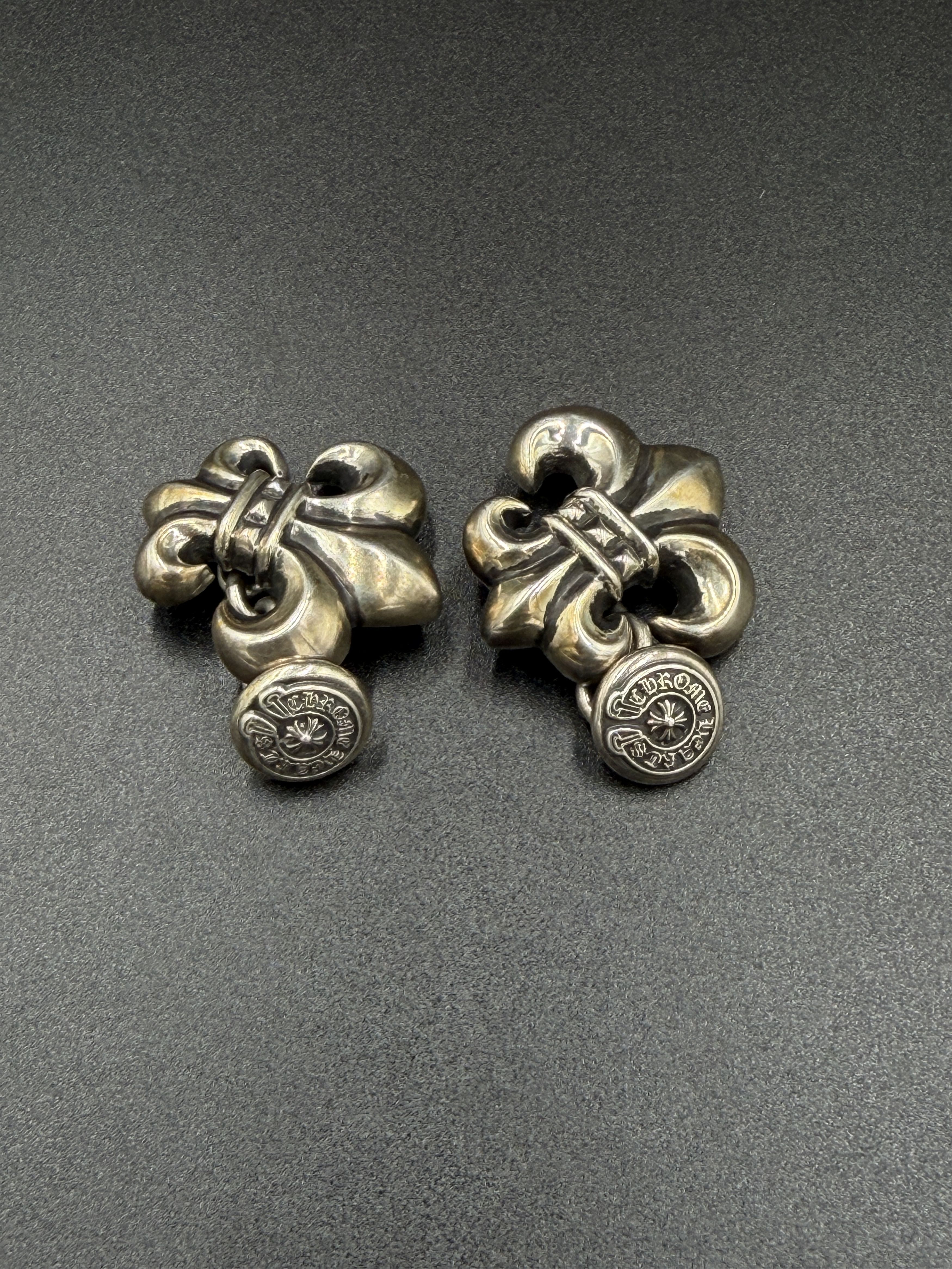 Chrome Hearts Chrome Hearts Silver Cufflinks Fleur Size ONE SIZE - 3 Thumbnail