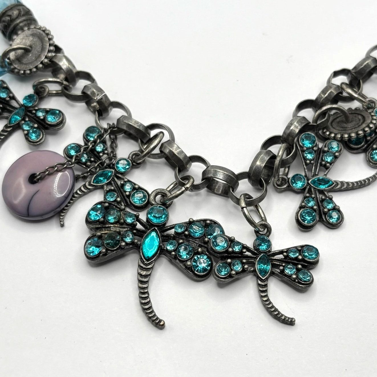 Other Blue Dragon Fly Necklace Size ONE SIZE - 2 Thumbnail