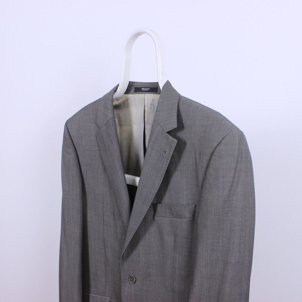 Balmain Balmain Homme Wool Suit Blazer+Pants Size 40R - 2 Thumbnail