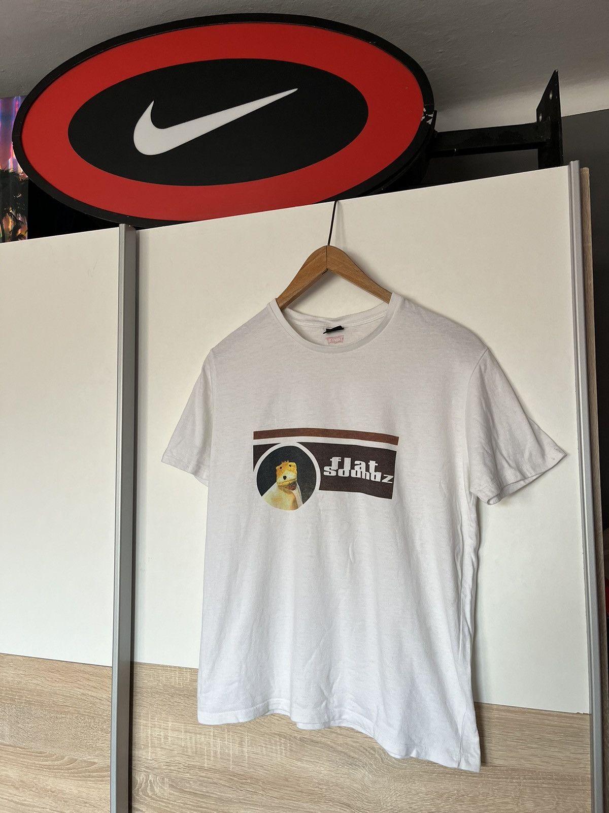 Vintage Early 00s Levis x Mr Oizo Flat Soundz Tee Rare Y2K