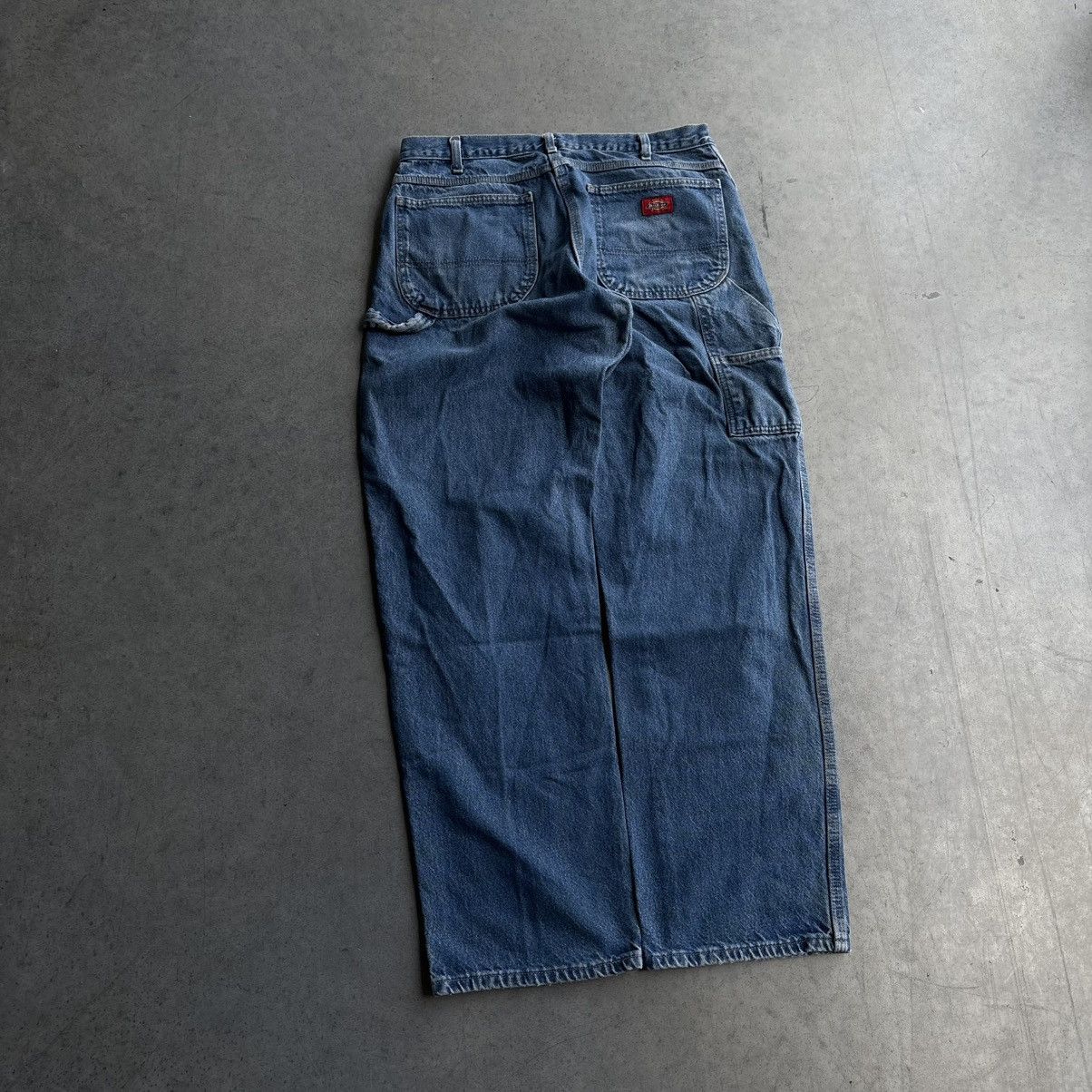 Dickies Vintage Dickies 34x34 Carpenter Pants Faded Blue Jeans Rare Size US 34 / EU 50 - 7 Thumbnail