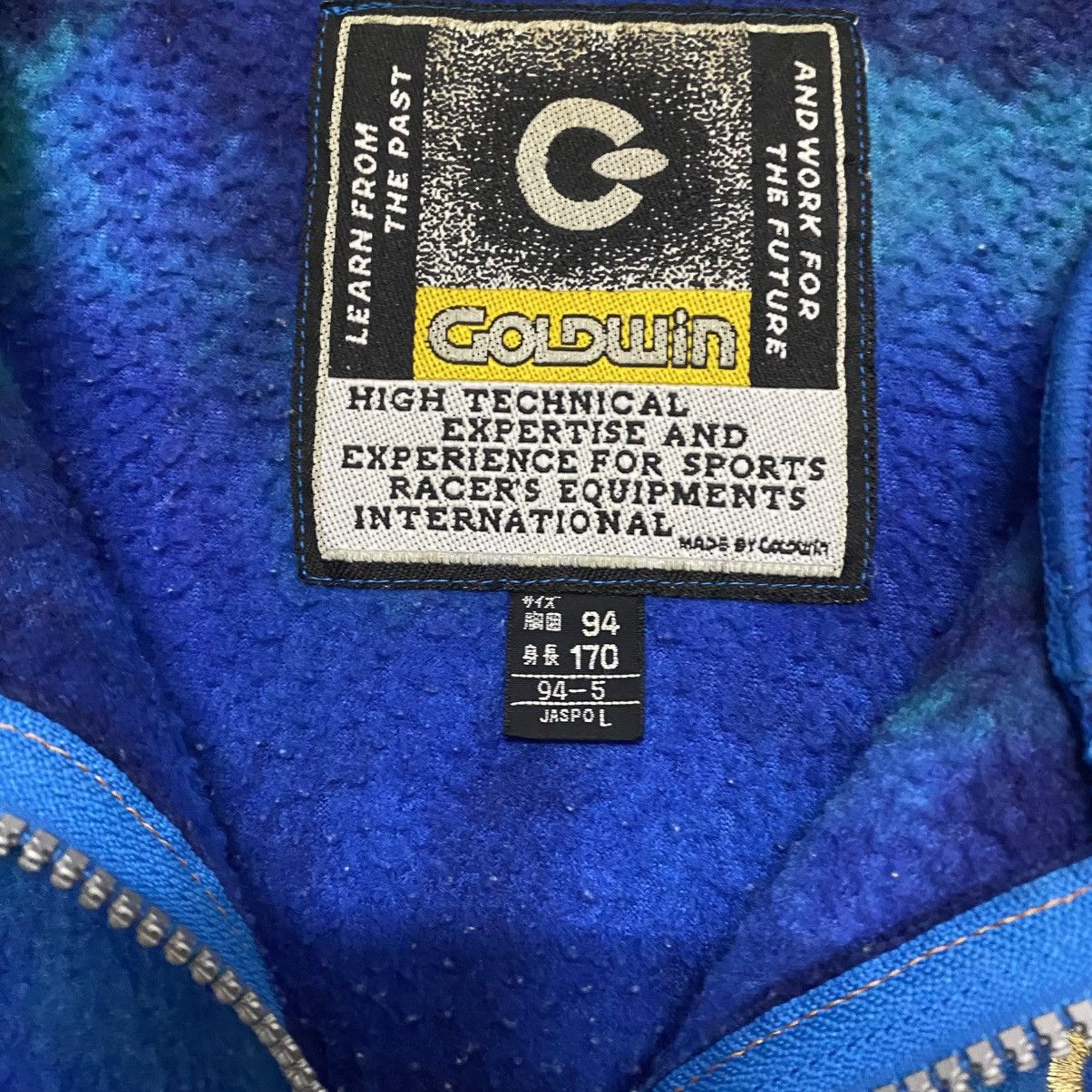 Goldwin × Japanese Brand × Vintage ☀️Nice design Goldwin fleece half zipper jacket Size US M / EU 48-50 / 2 - 8 Thumbnail