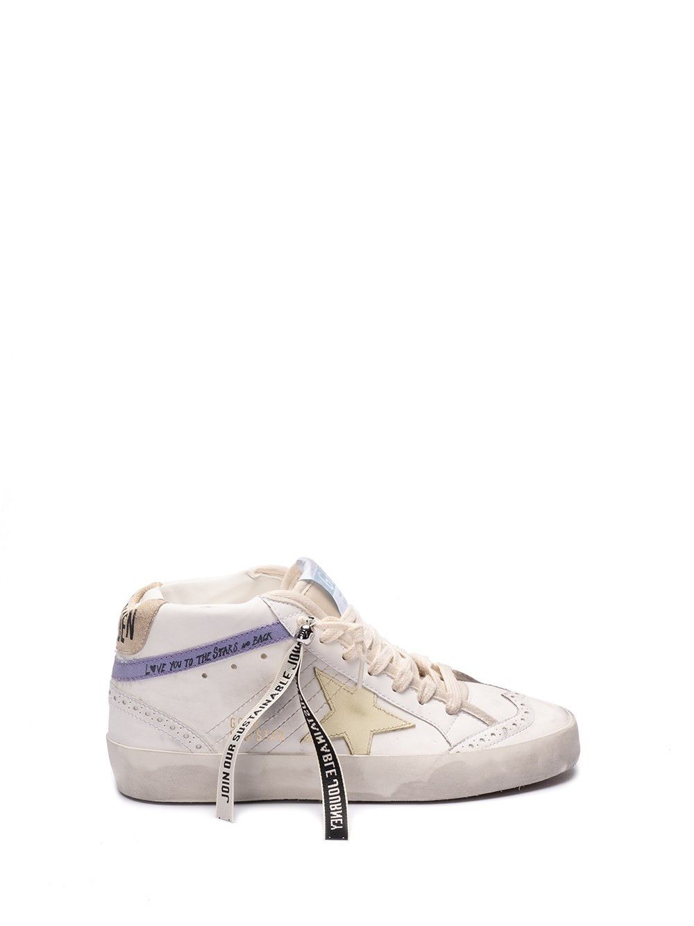 image of Golden Goose Deluxe Brand `mid Star Bio` Sneakers Size Eu 41 For Women in White