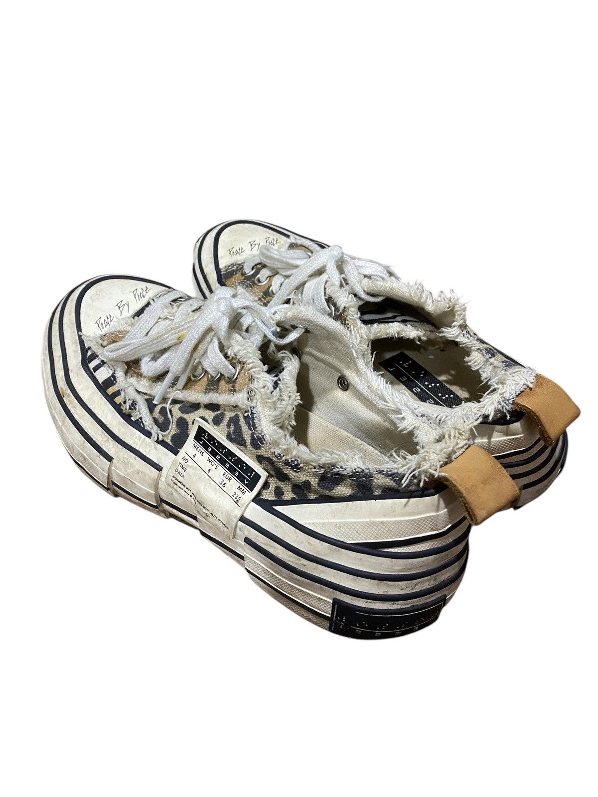 Japanese Brand × Yohji Yamamoto × xVESSEL xVessel G.O.P Lows Classic Leopard Shoes Size US 6 / IT 36 - 4 Thumbnail