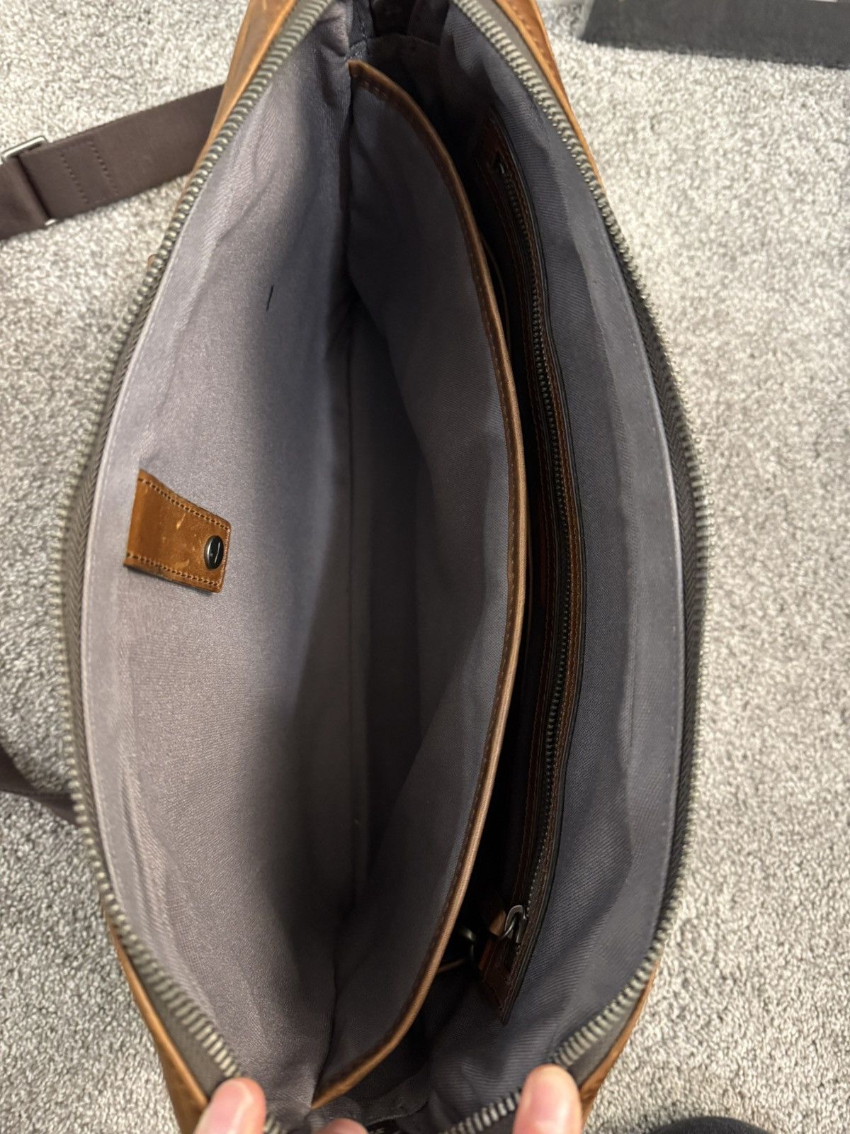 Shinola Mens Leather Laptop Case Size ONE SIZE - 8 Thumbnail