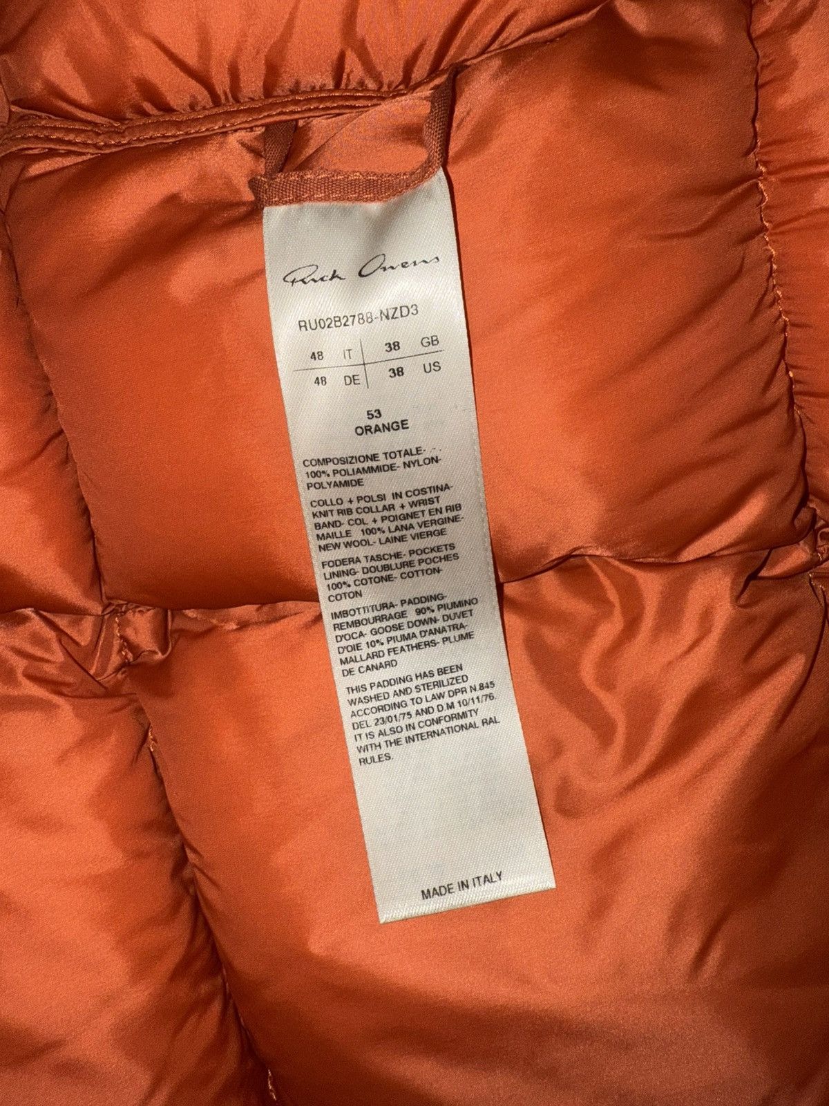 Rick Owens Rich Owens Bomber Coat Size US M / EU 48-50 / 2 - 4 Thumbnail