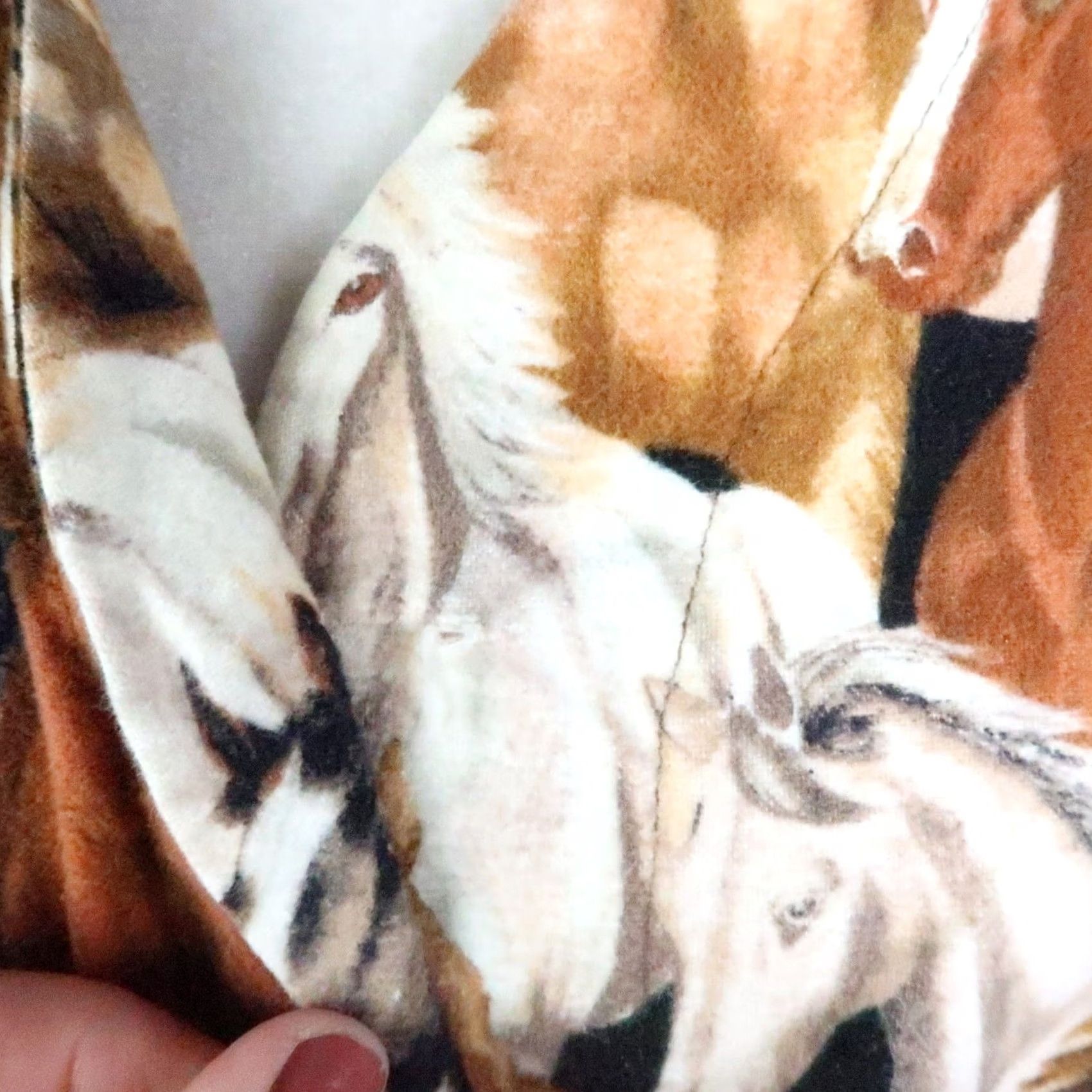 Vintage VINTAGE Brown Horse Print Flannel Pullover Long Sleeve Top XL Women Size XL / US 12-14 / IT 48-50 - 5 Thumbnail