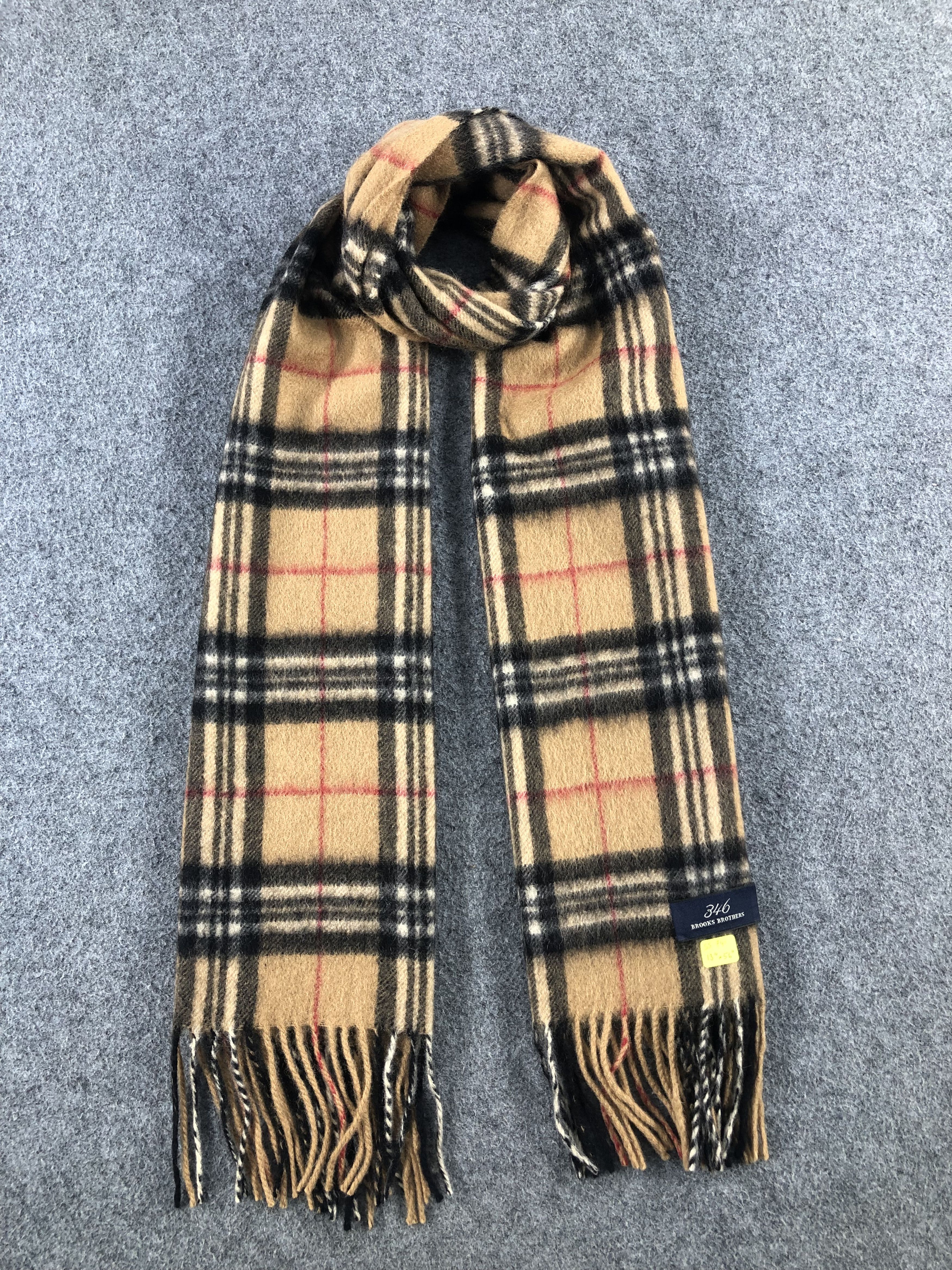 Brooks Brothers Brooks Brothers Cashmere Scarf / Muffler / Neckwear Size ONE SIZE - 1 Thumbnail