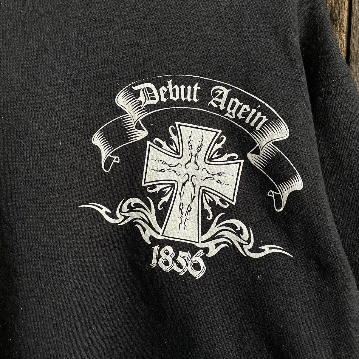 Tribal Streetwear × Vintage Vintage Y2K Desio Tribal Cross Tatoo Design Crewneck Size US M / EU 48-50 / 2 - 4 Thumbnail