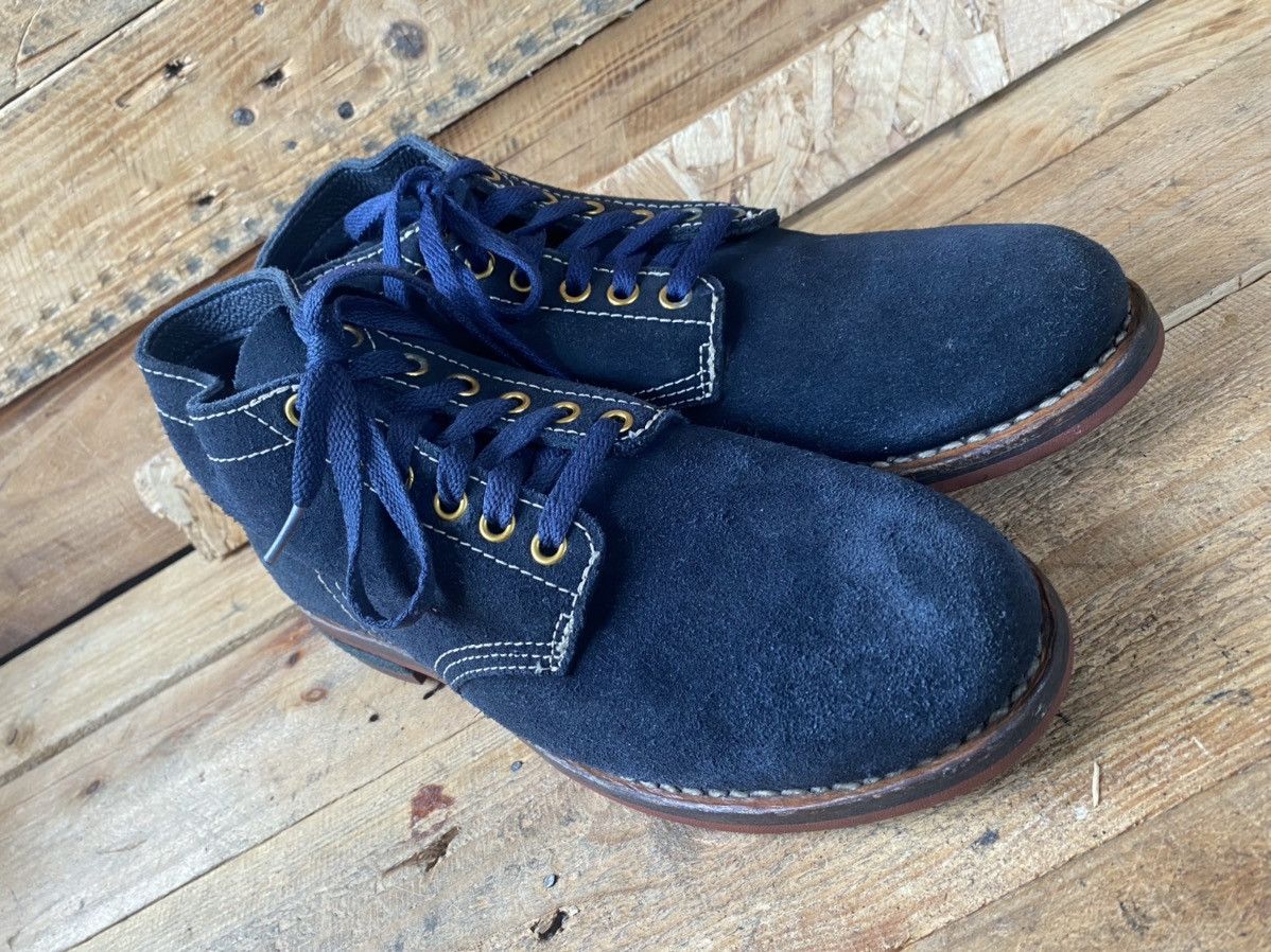 Visvim Visvim bigadier mid folk blue suede boots sz US 8 Size US 8 / EU 41 - 10 Thumbnail