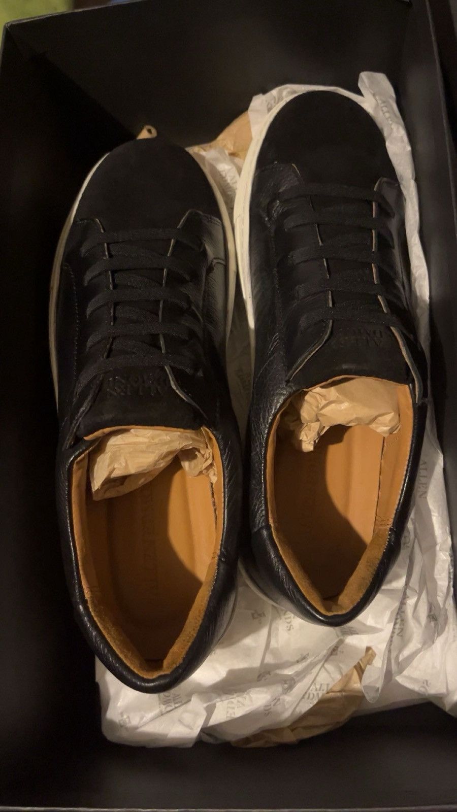 Allen Edmonds Allen Edmonds black leather shoes Size US 8.5 / EU 41-42 - 12 Thumbnail