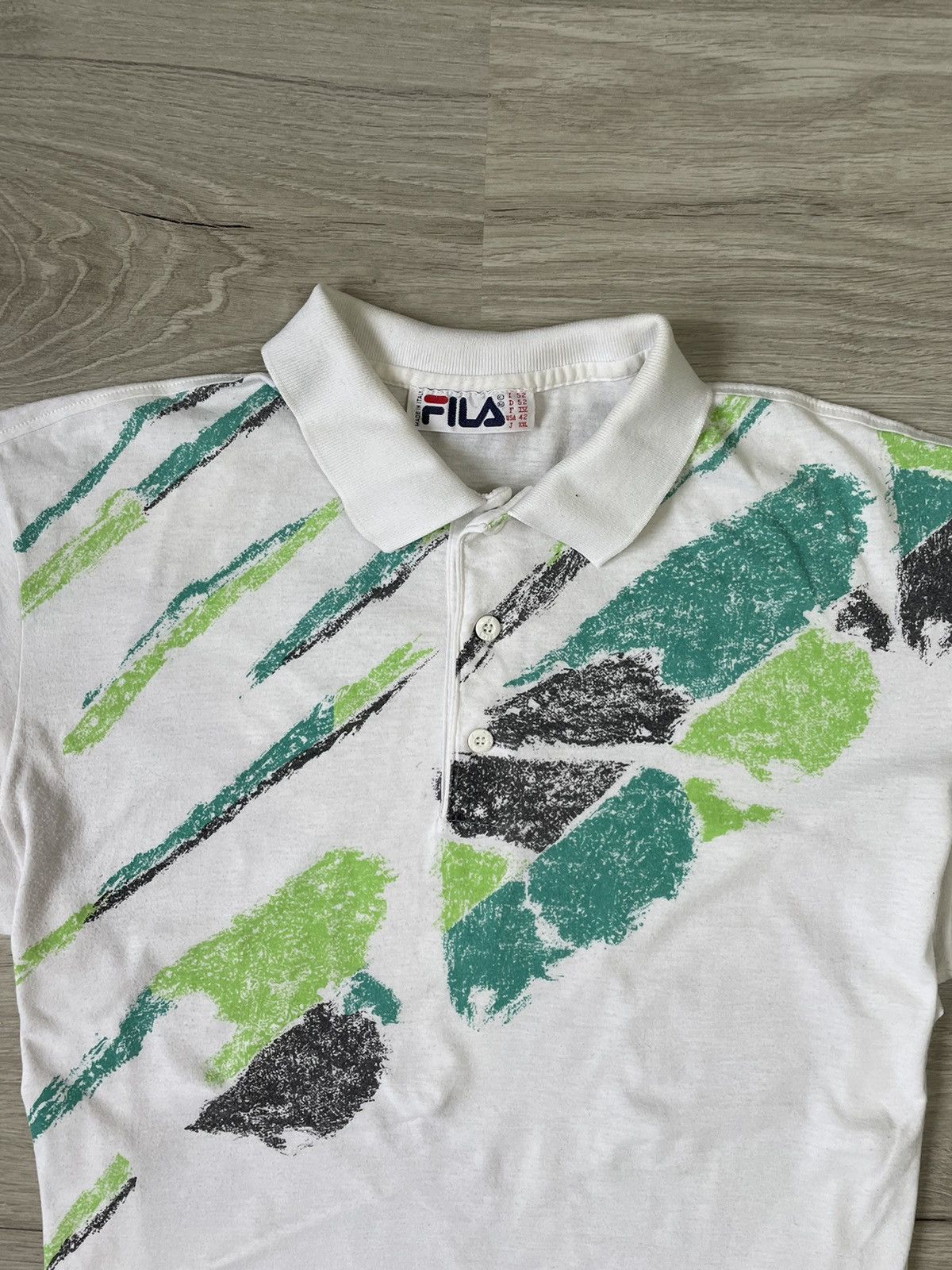 Fila × Vintage Vintage Men's Polo Fila Rare Size US L / EU 52-54 / 3 - 4 Thumbnail