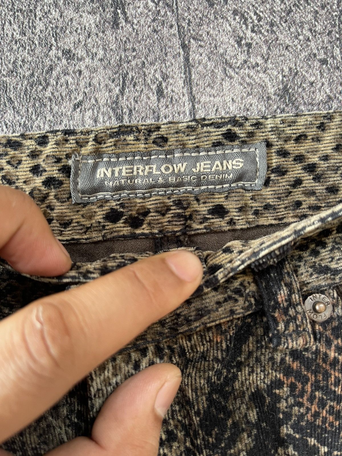 Japanese Brand Y2k interflow snakeskin “tornado mart style” jeans Size US 30 / EU 46 - 12 Thumbnail