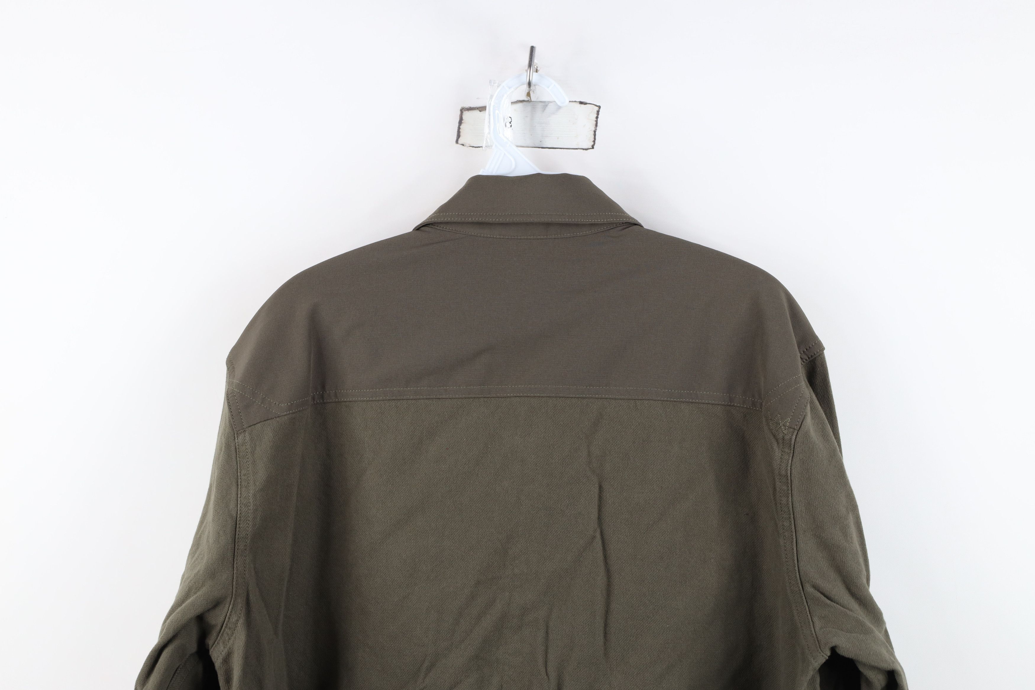 Vintage 5.11 Tactical Series Long Sleeve Button Shirt Olive Green Size US L / EU 52-54 / 3 - 12 Thumbnail